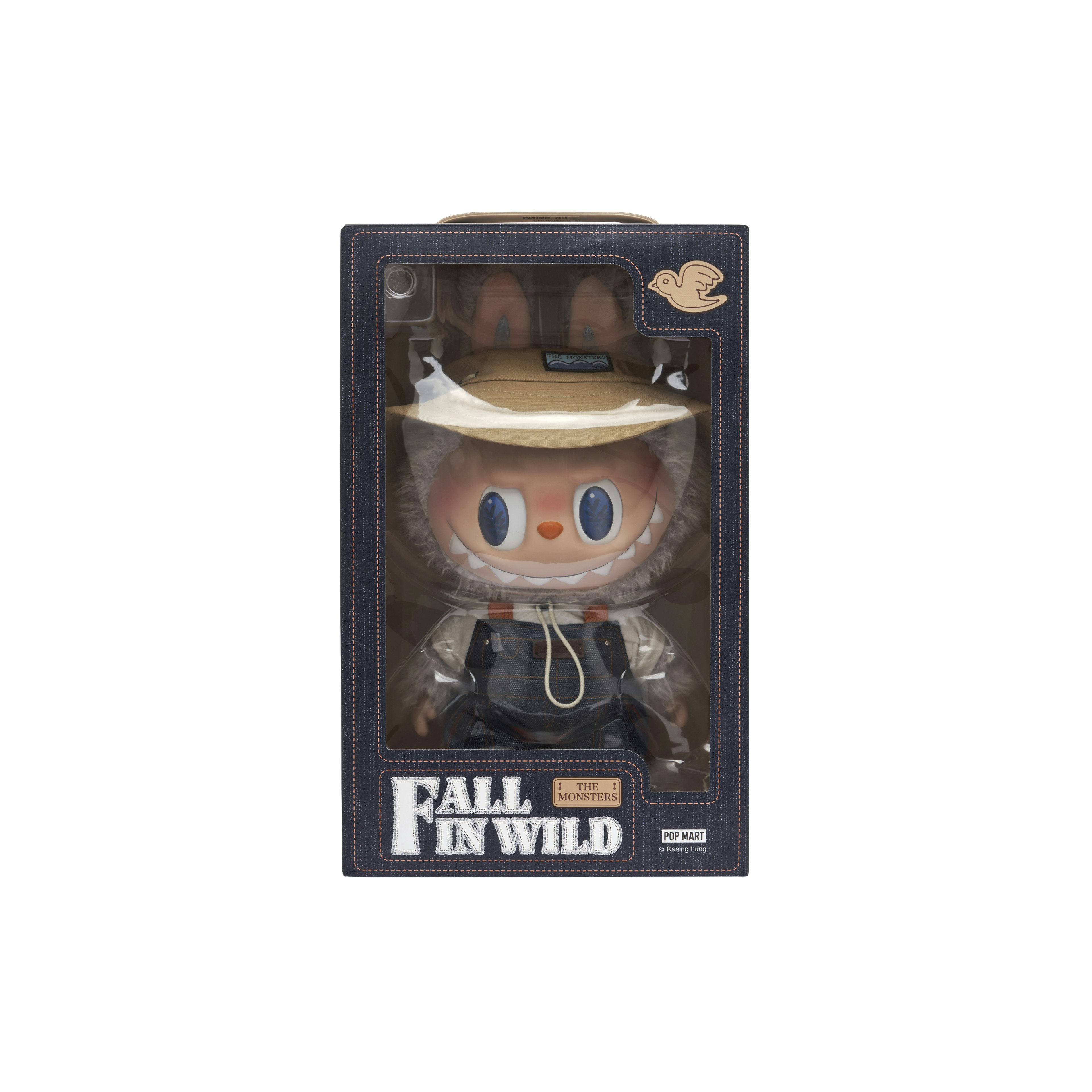 Pop Mart LABUBU The Monsters Fall In Wild Vinyl Plush Doll