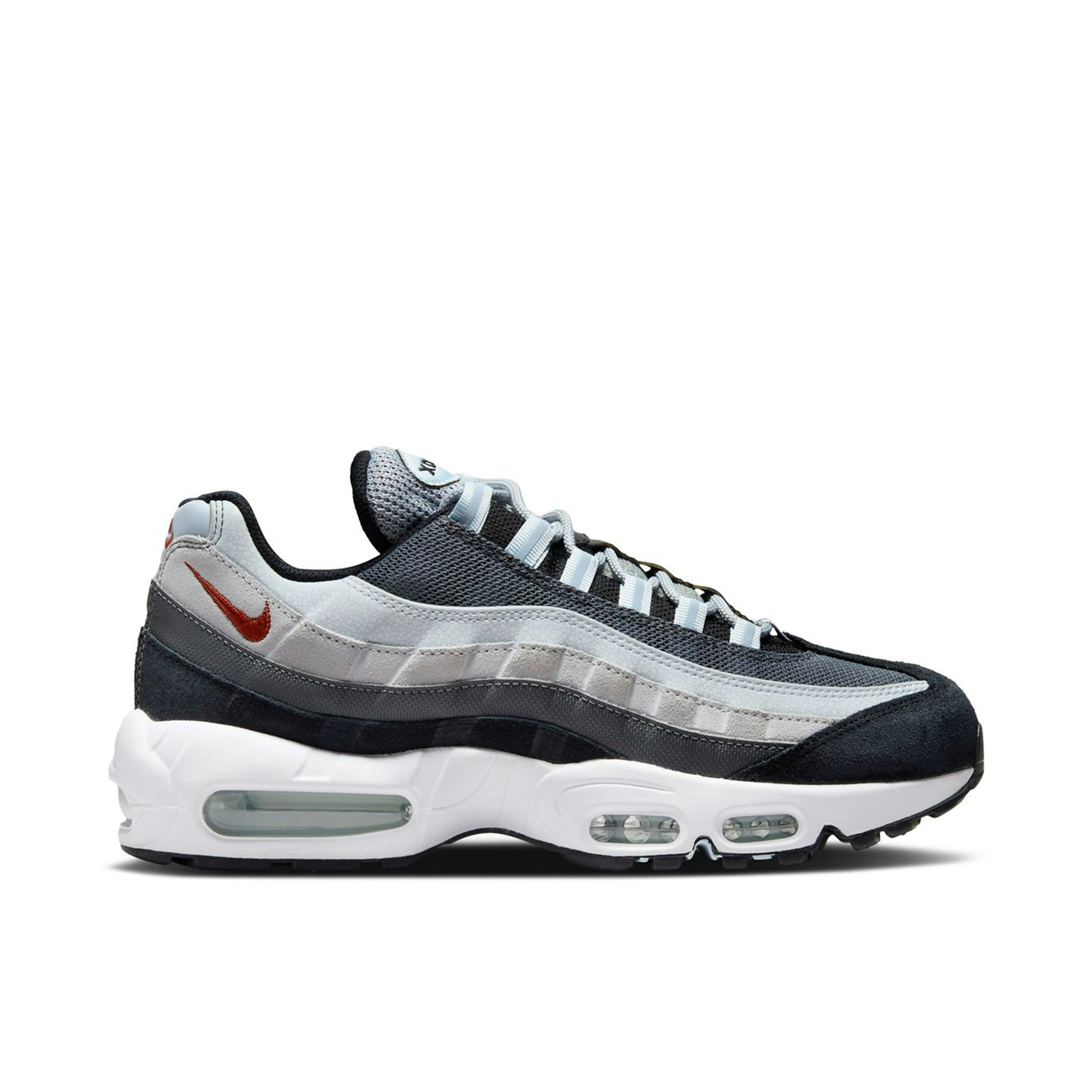 Nike Air Max 95 Wolf Grey Rugged Orange