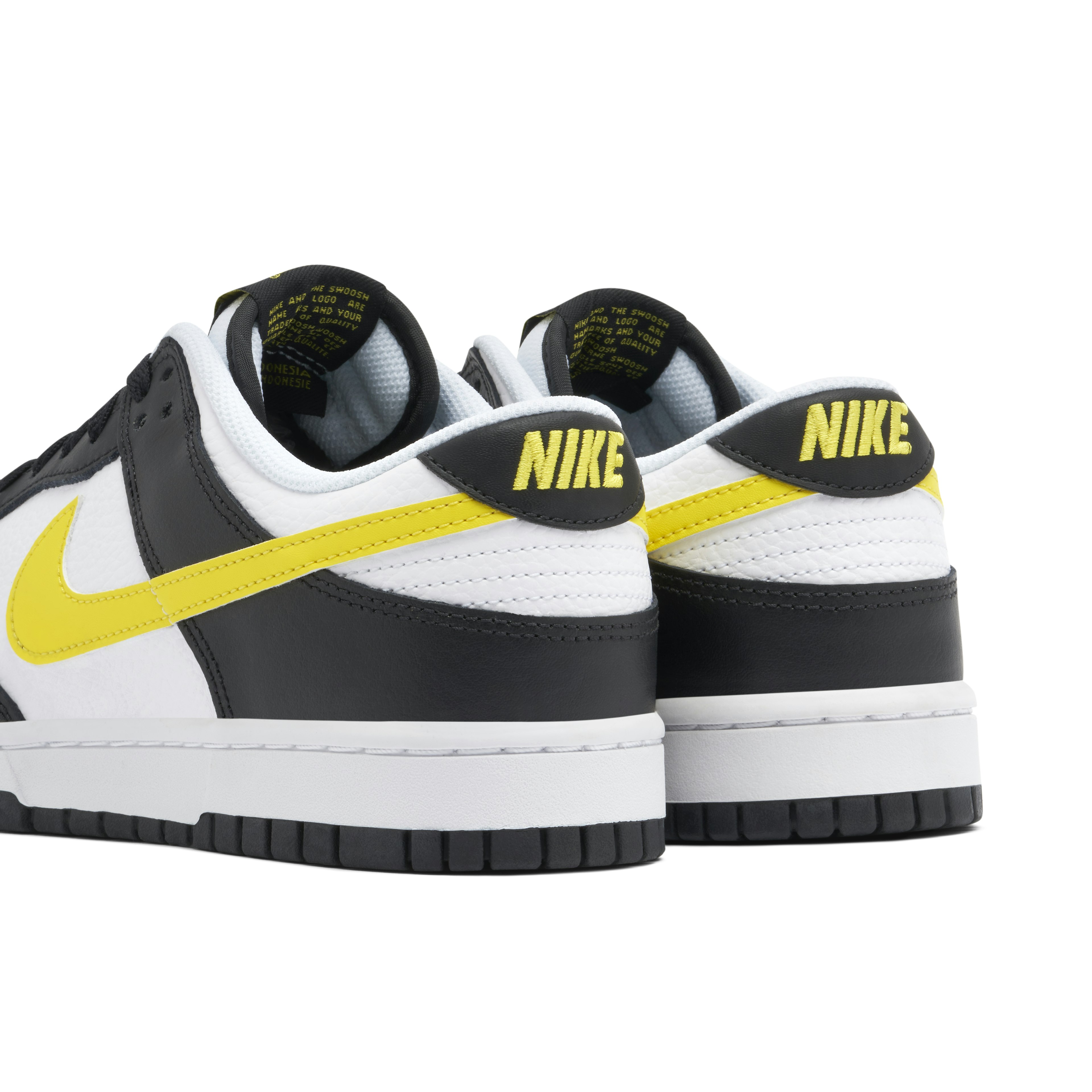 Nike Dunk Low Black Yellow White