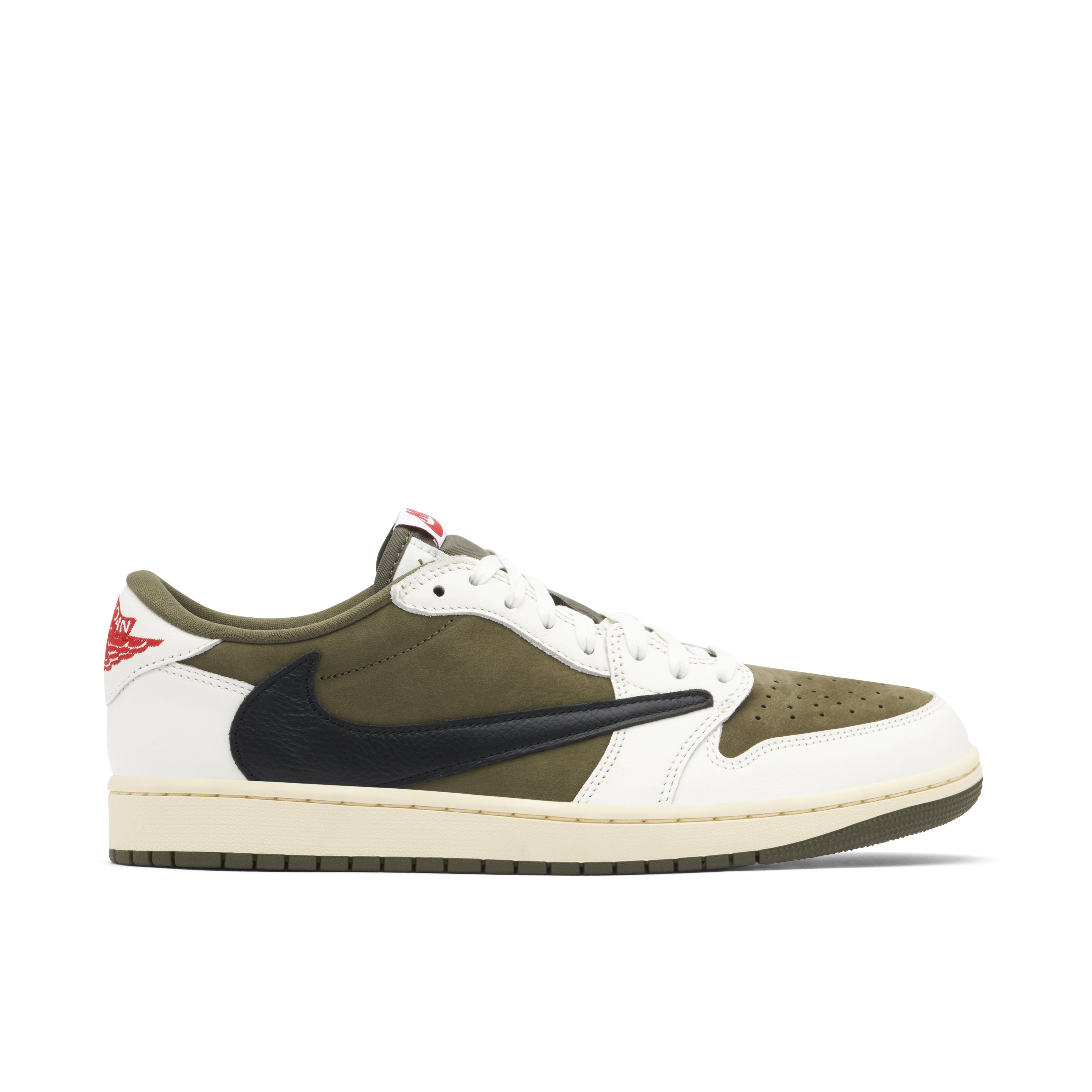 Air Jordan 1 Retro Low OG SP Travis Scott Medium Olive DM7866-200 Ship Now Secure the Jordan 1 Retro Low OG SP Travis Scott  main image 2