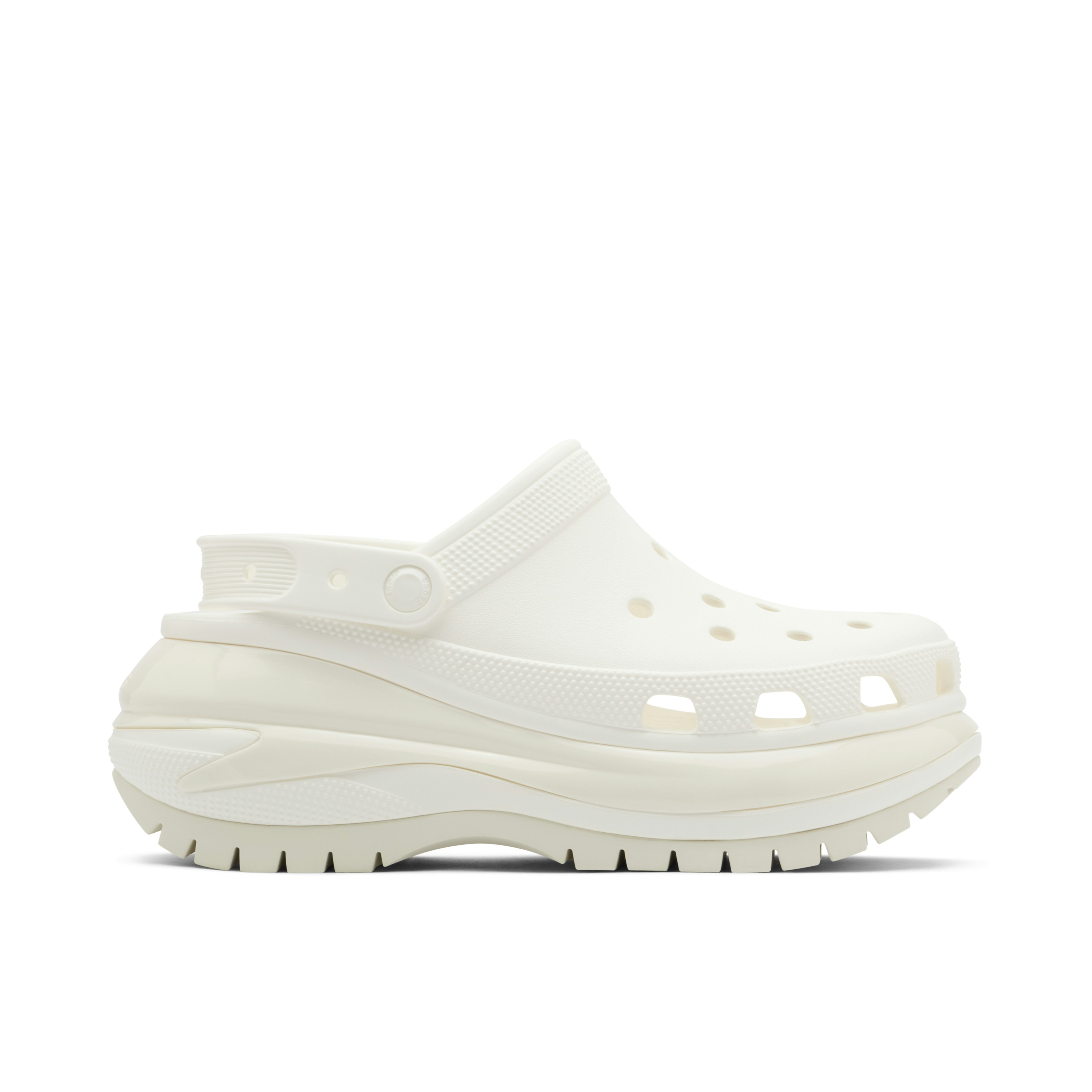 Crocs Classic Mega Crush Clog White