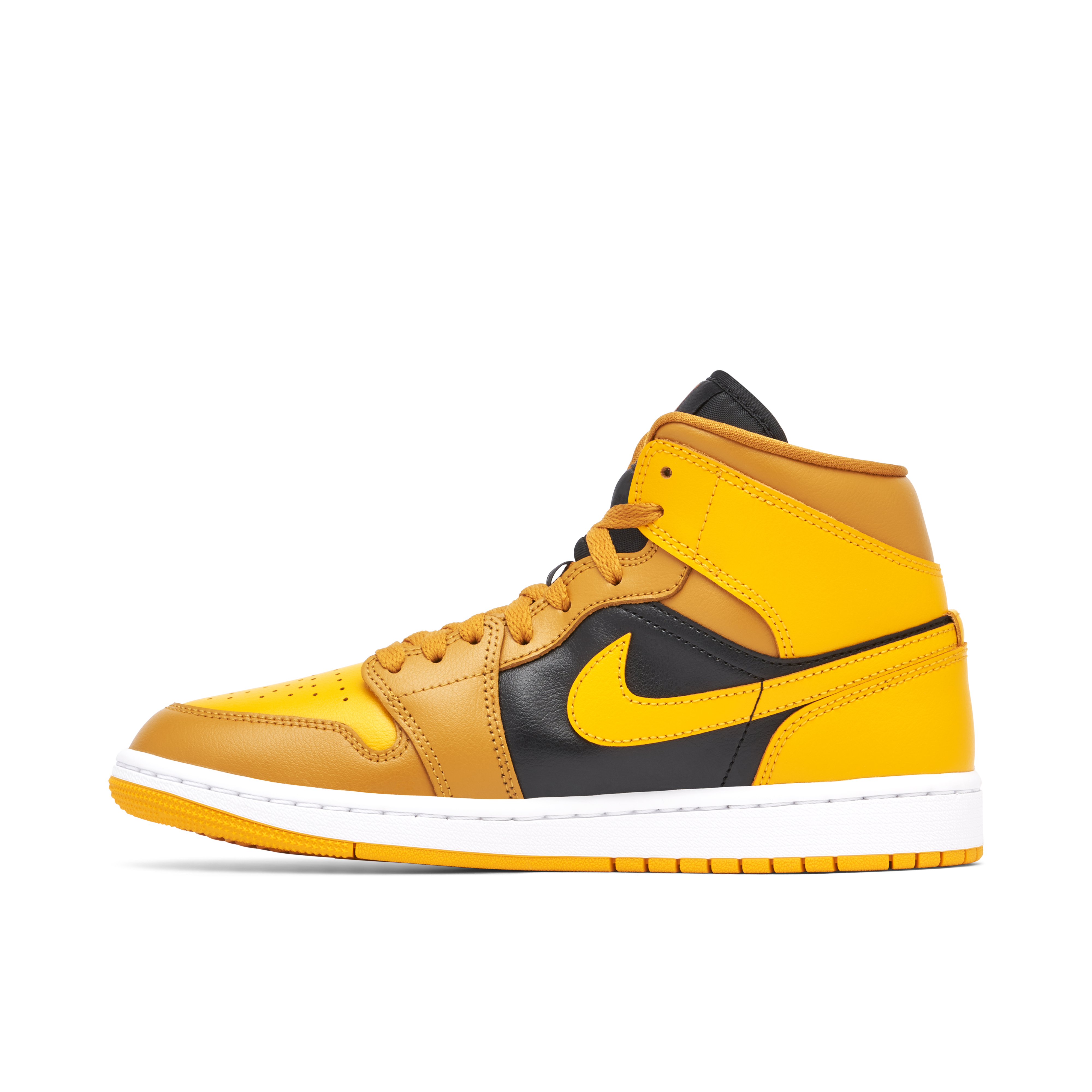 Air Jordan 1 Mid University Gold Womens