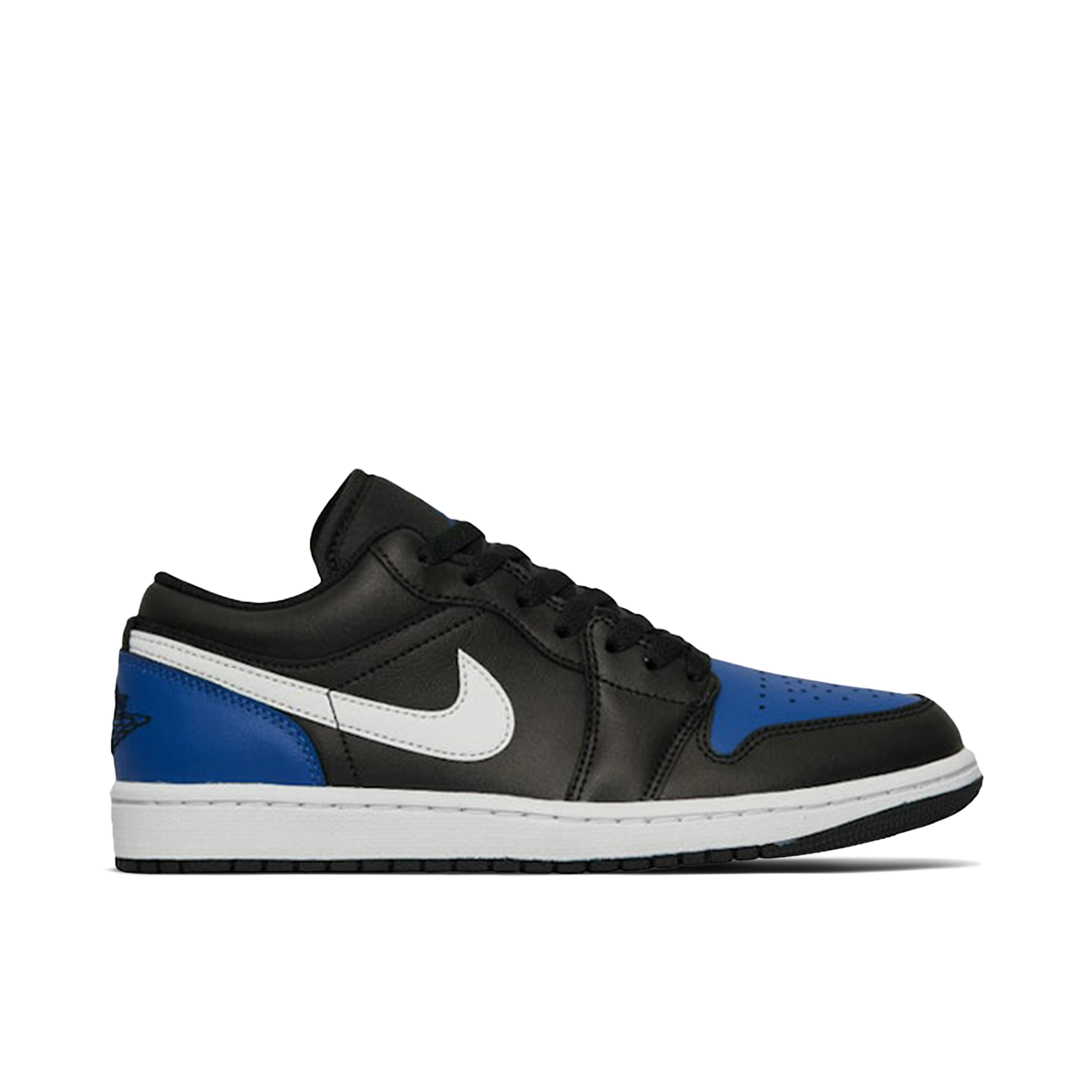 Air Jordan 1 Low Black Royal Toe