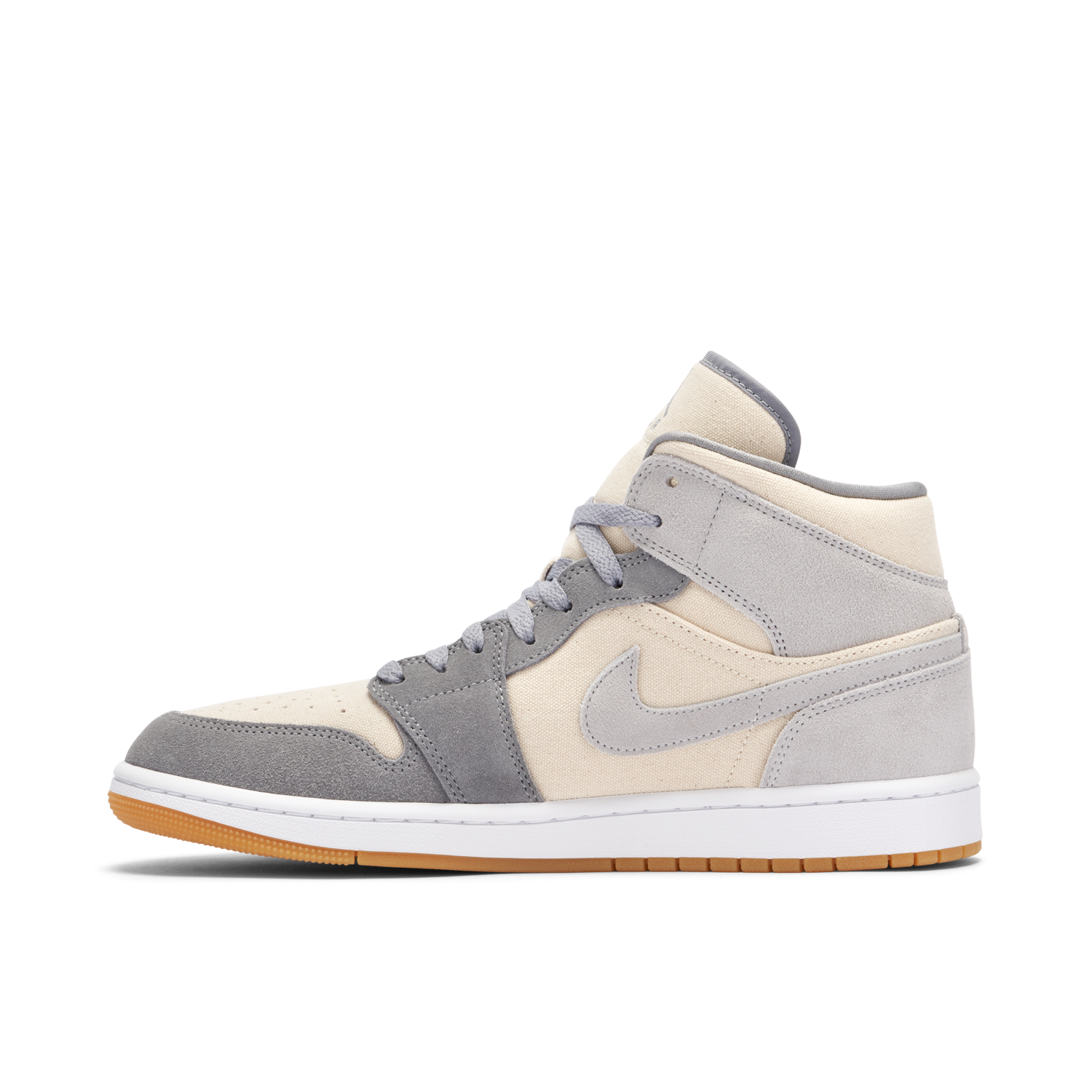 Air Jordan 1 Mid Cream Grey