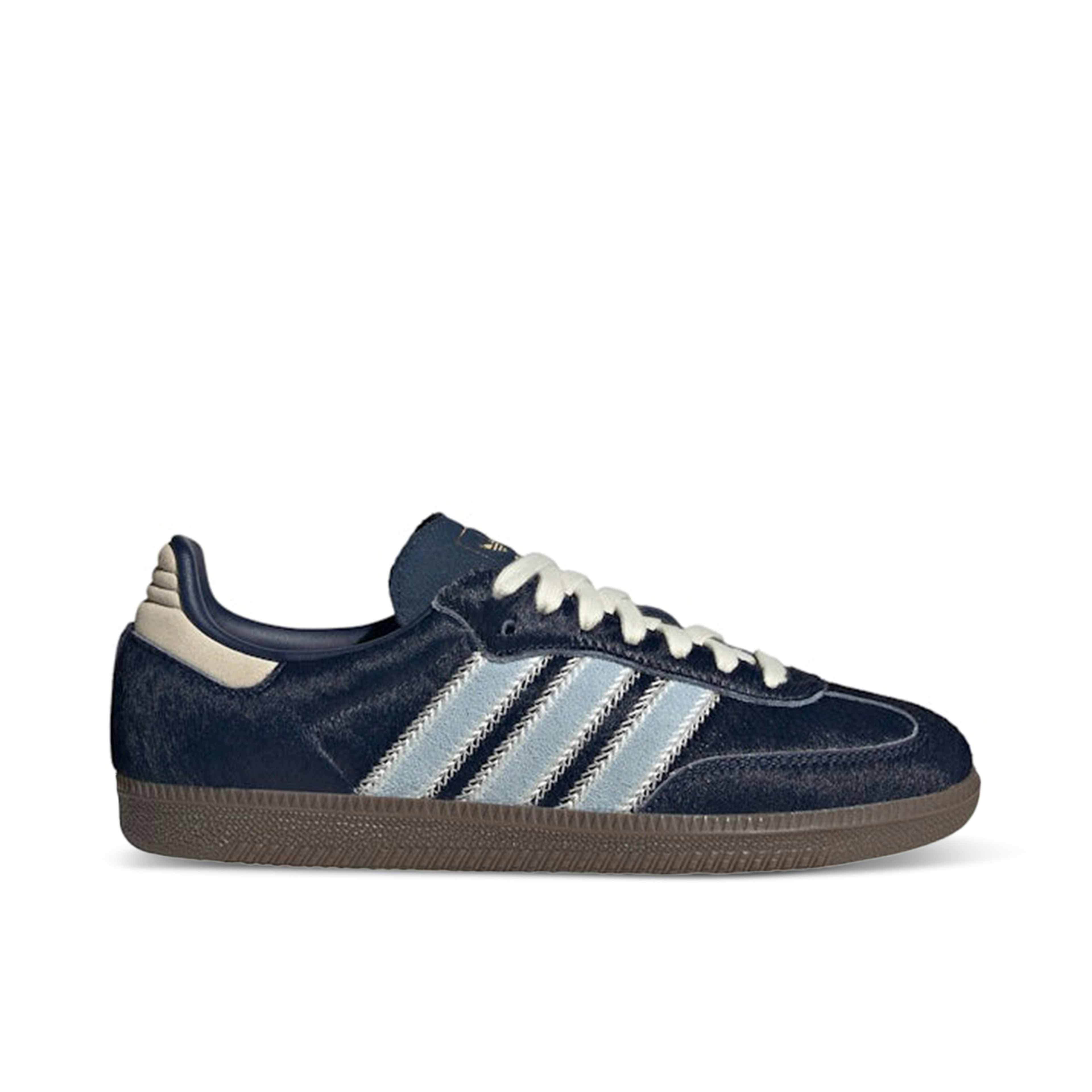 Adidas Samba OG Pony Hair Night Indigo Clear Sky Womens