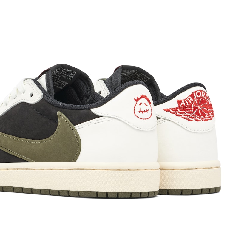 Air Jordan 1 Low OG SP x Travis Scott Olive Womens | DZ4137-106 | Laced