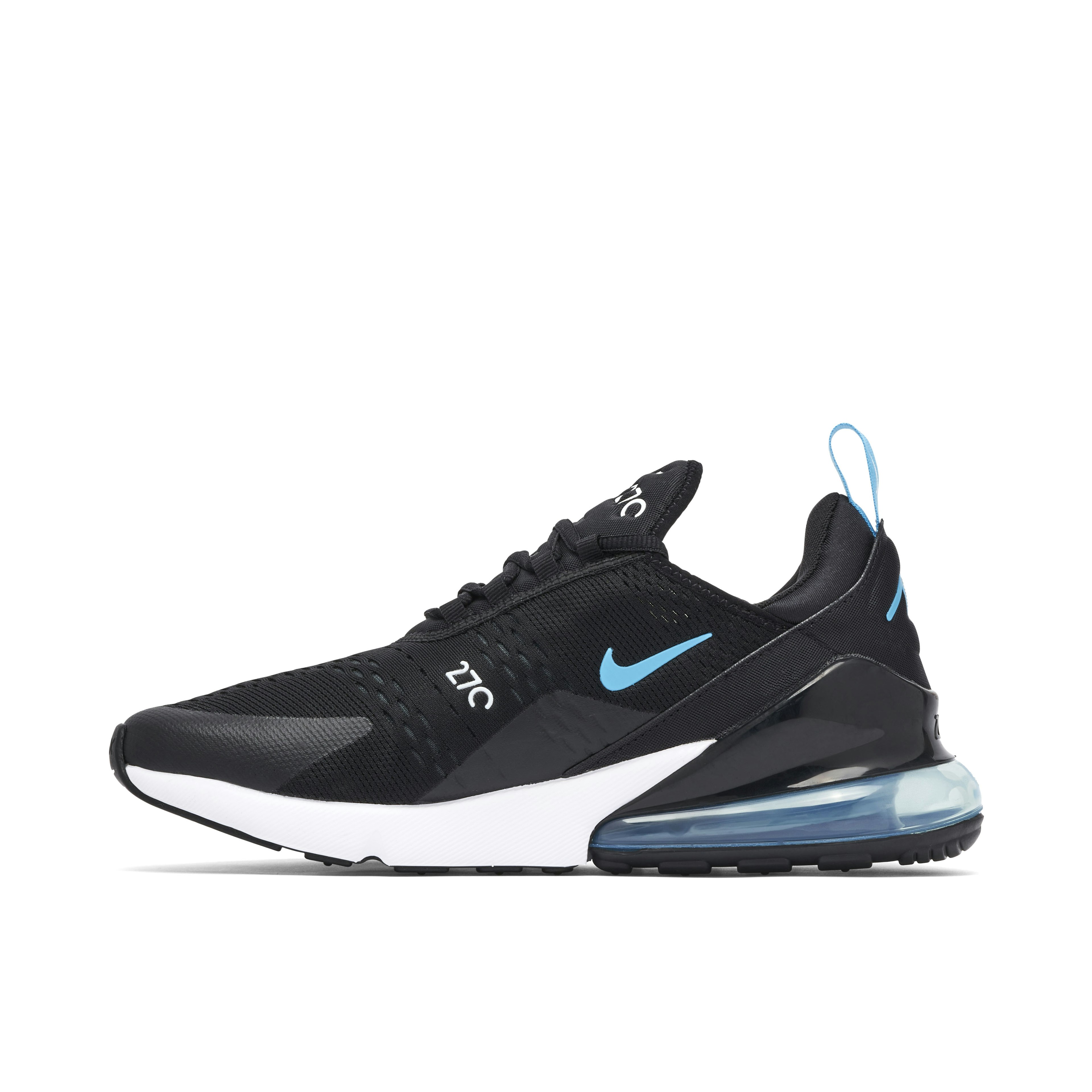 Nike Air Max 270 Black Light Blue Fury