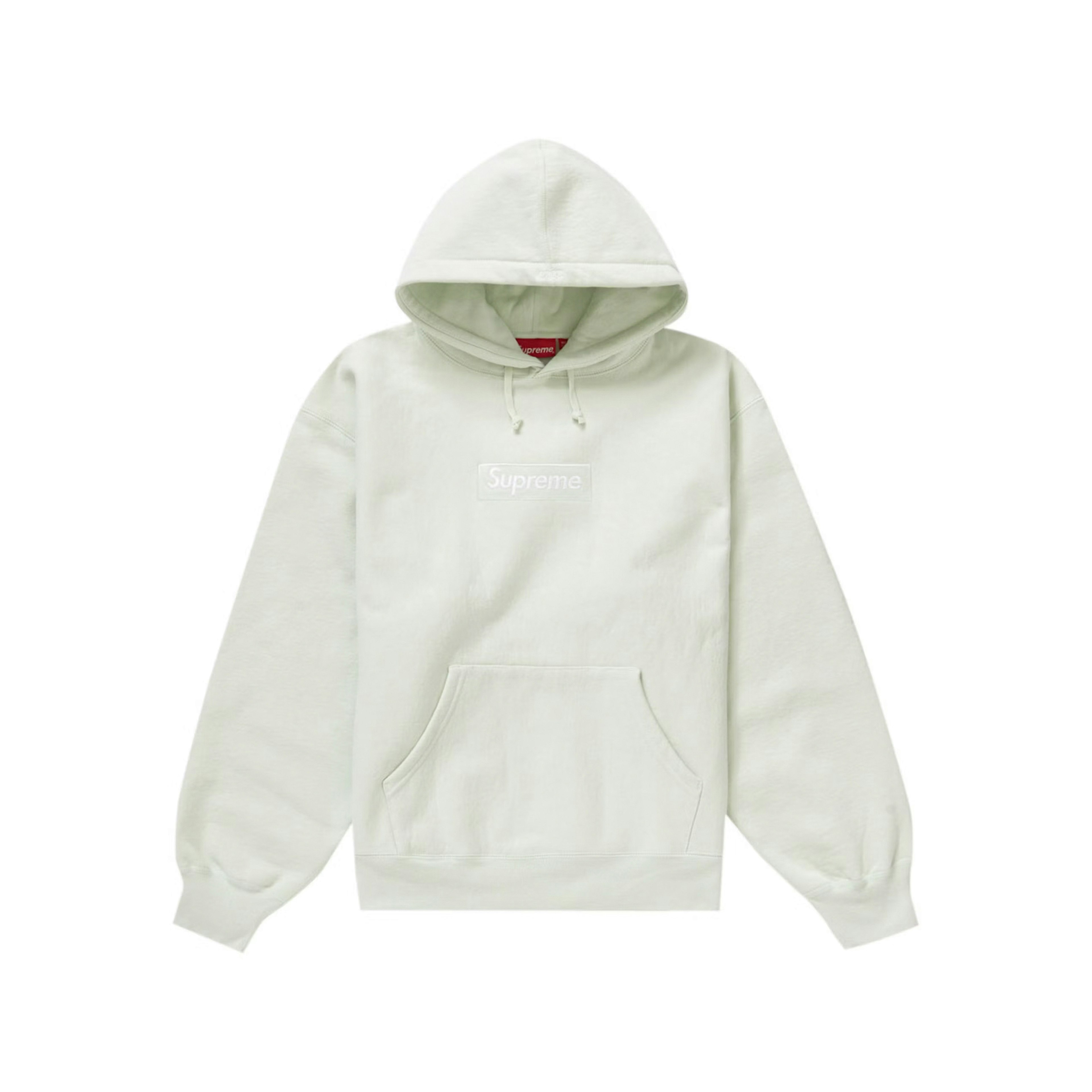 Supreme Box Logo Hooded Sweatshirt (FW23) Light Green