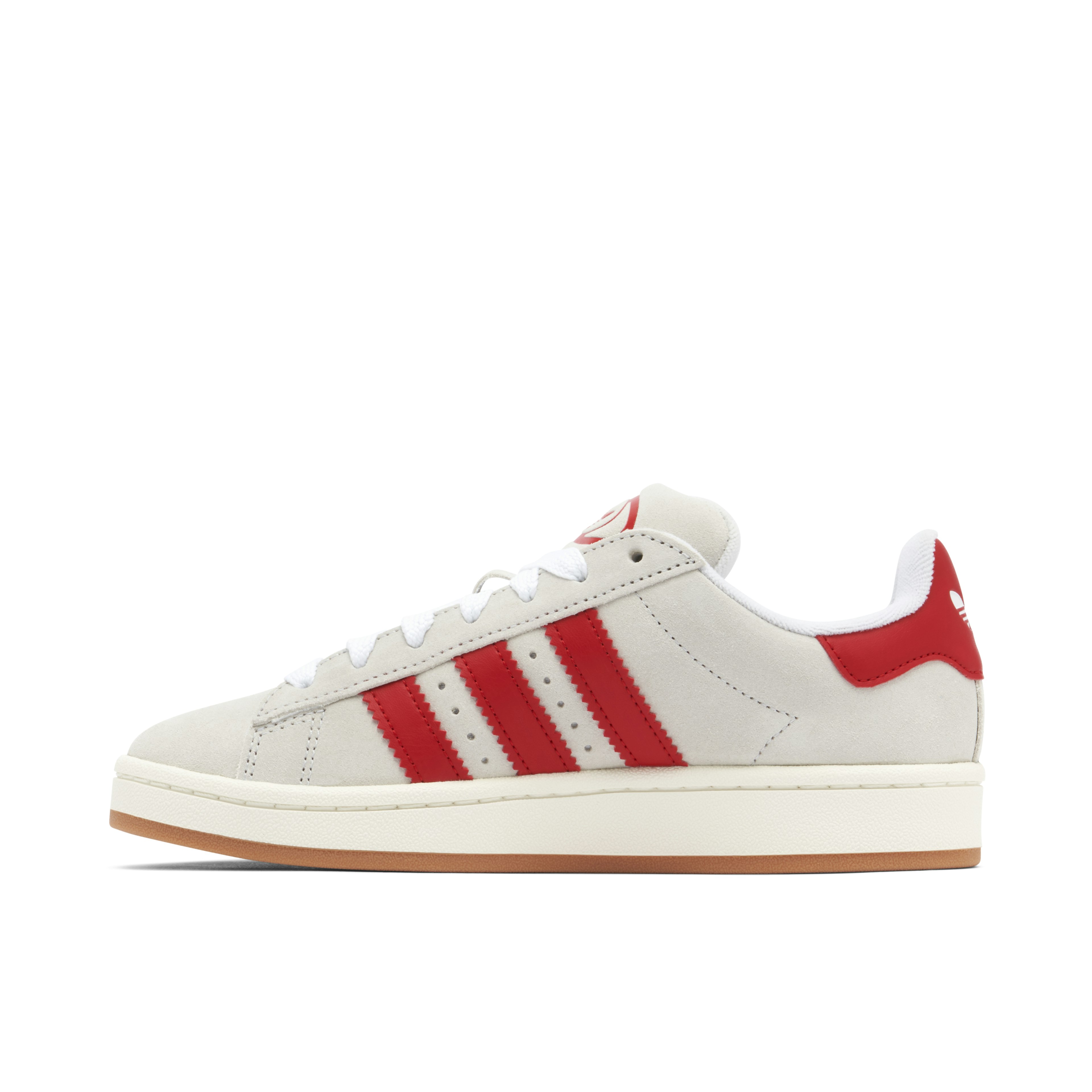 Adidas Campus 00s Crystal White Scarlet Womens