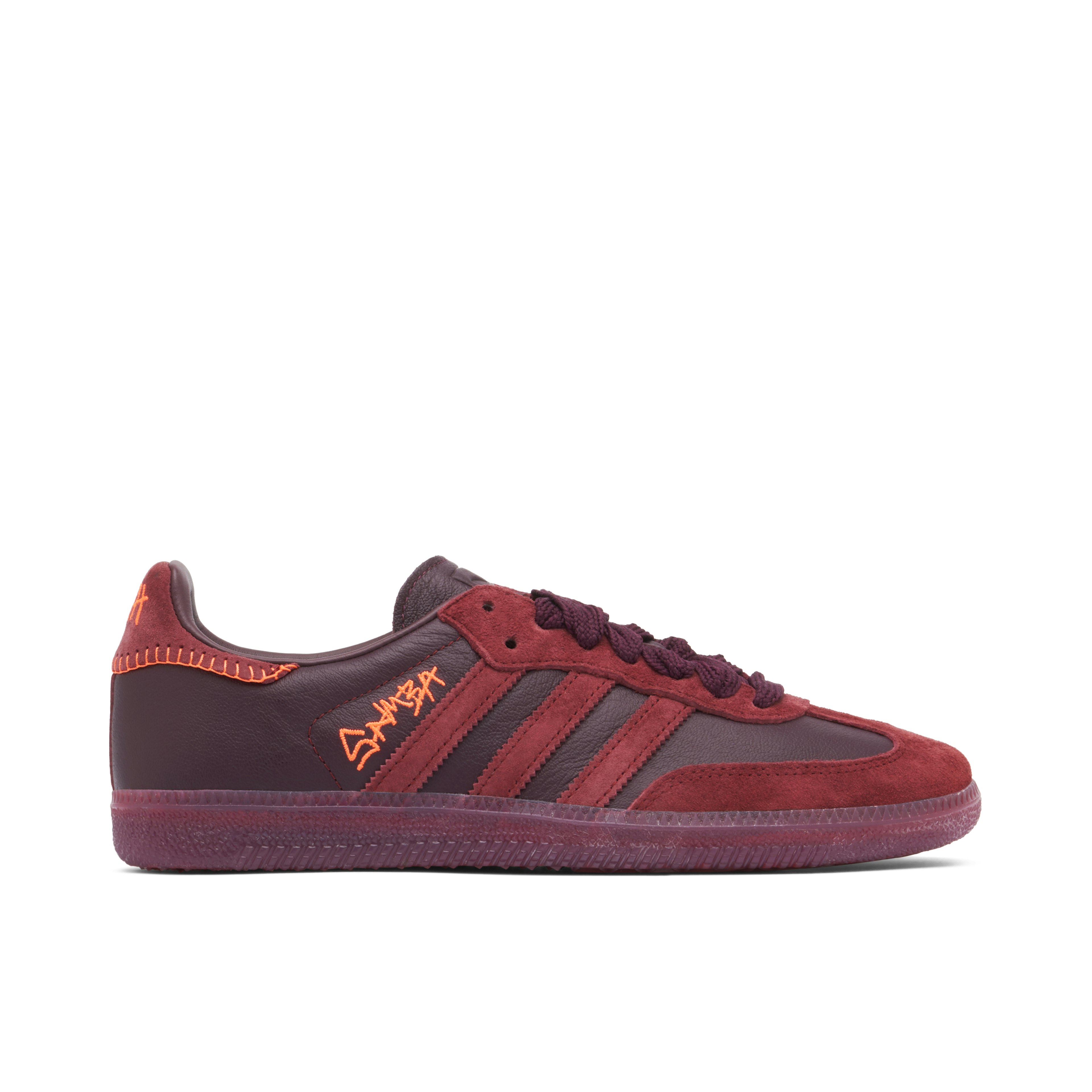 Adidas Samba x Jonah Hill Maroon