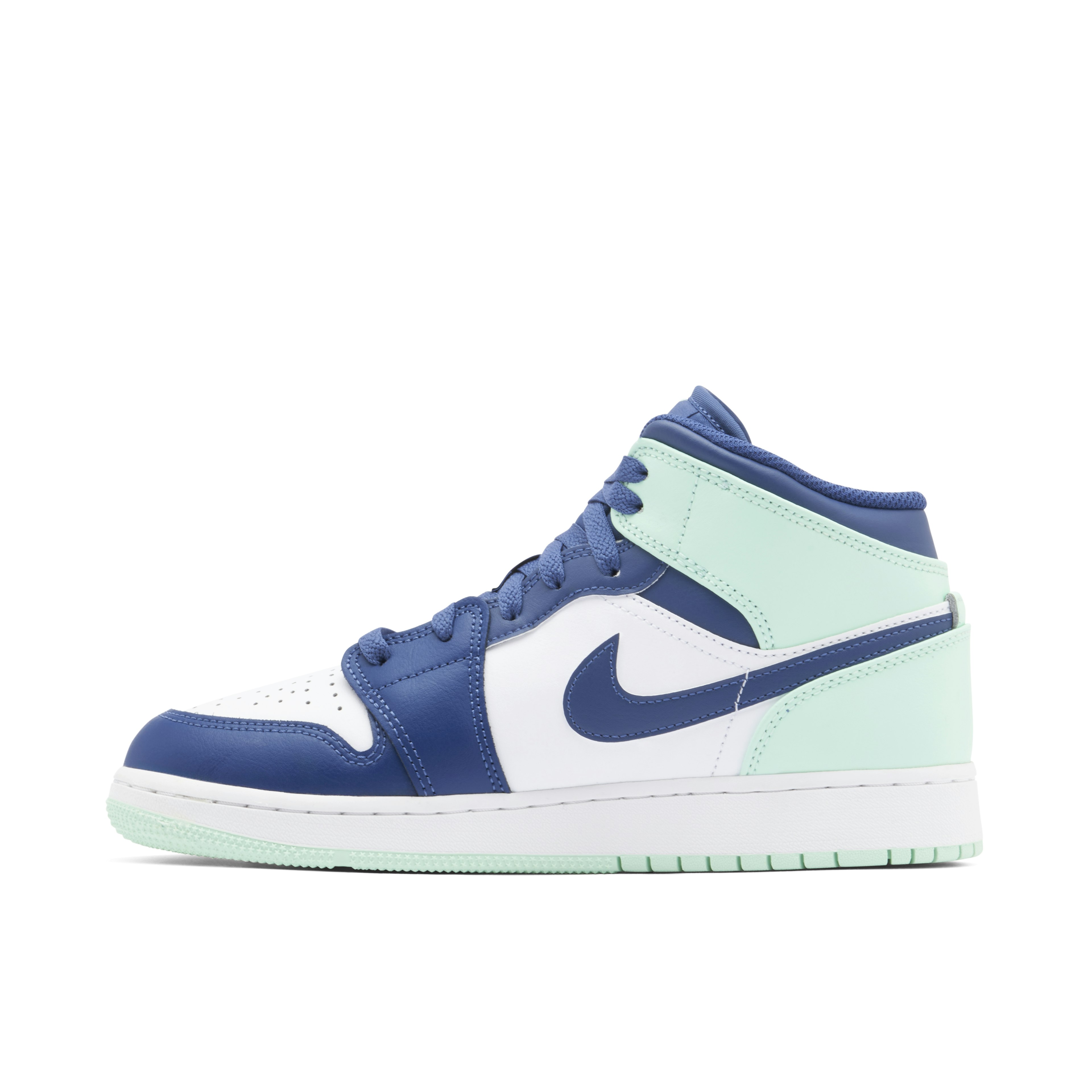Air Jordan 1 Mid Blue Mint GS