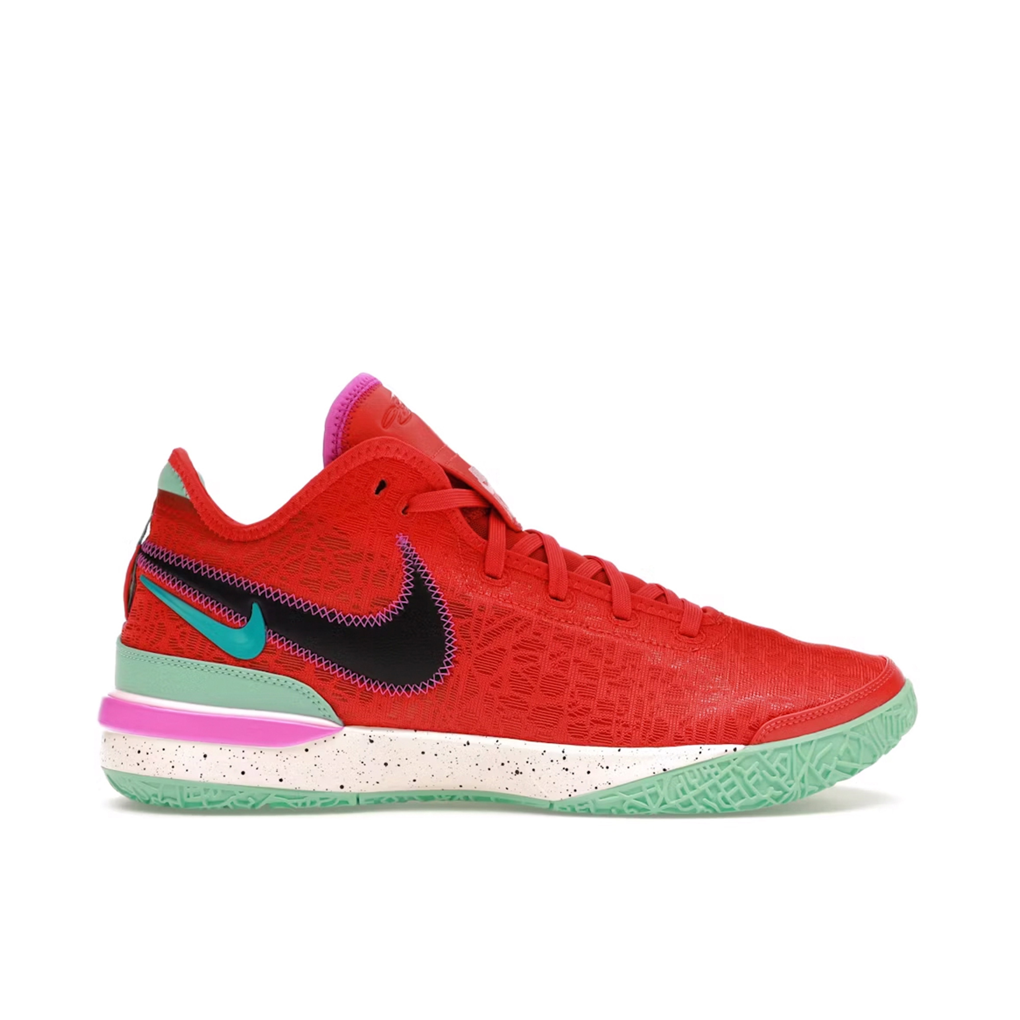 Nike Zoom LeBron NXXT Gen Track Red | DR8784-600/DR8788-600 | Laced