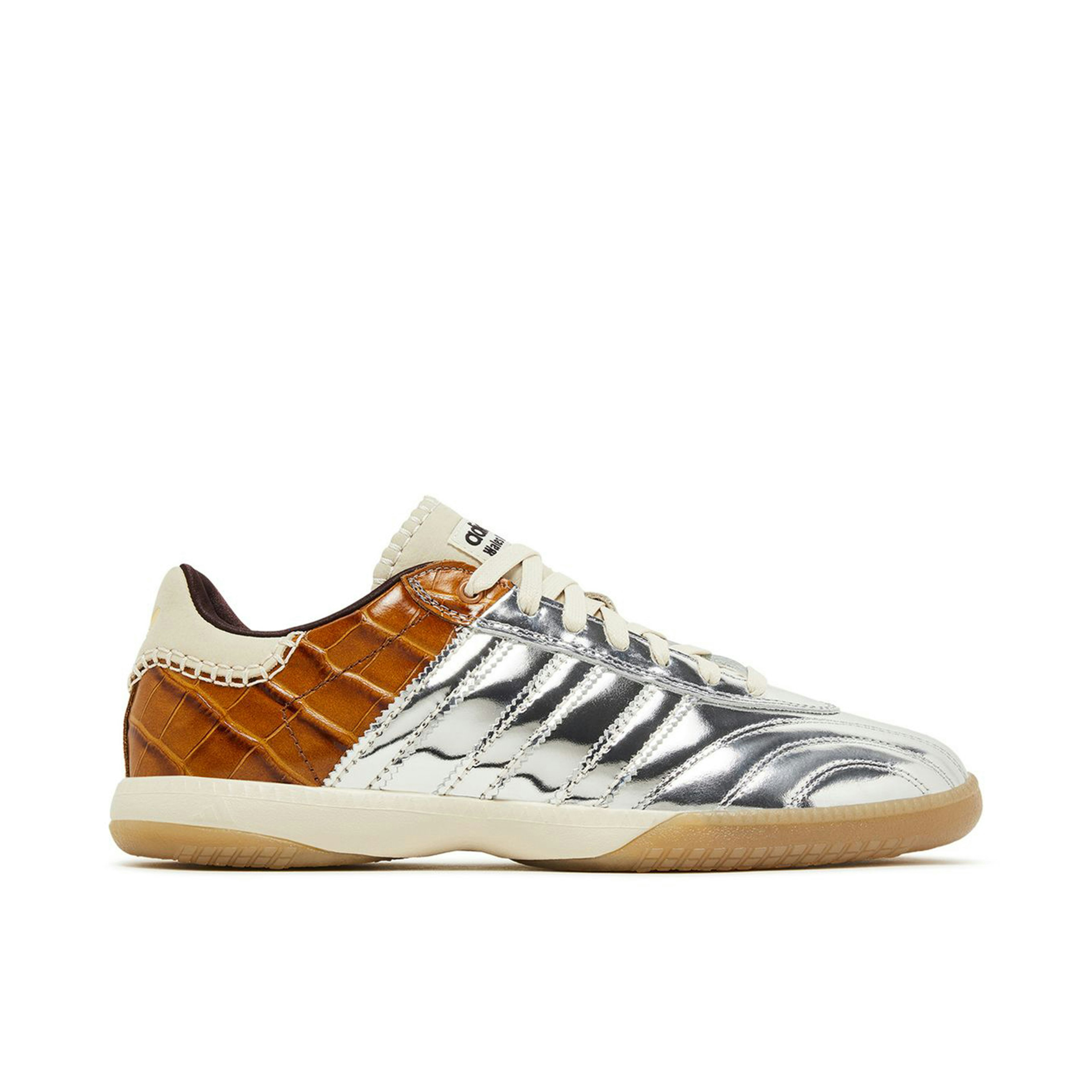 Adidas Samba Millennium Wales Bonner Silver Metallic Yellow Croc