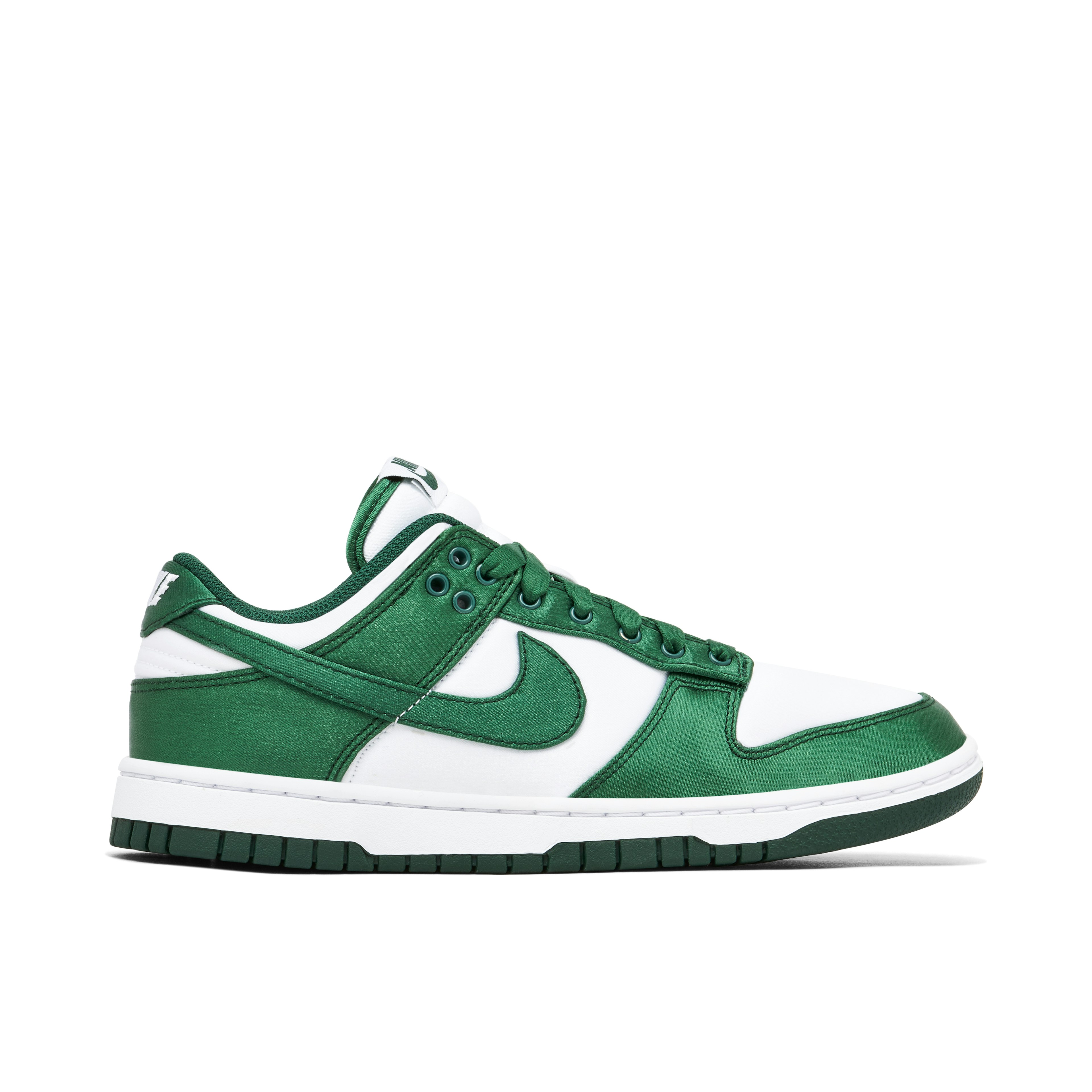 Nike Dunk Low Satin Green Femme