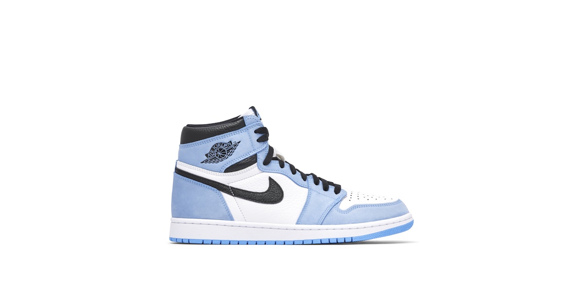 Air Jordan Retro High White University Blue Black 555088-134