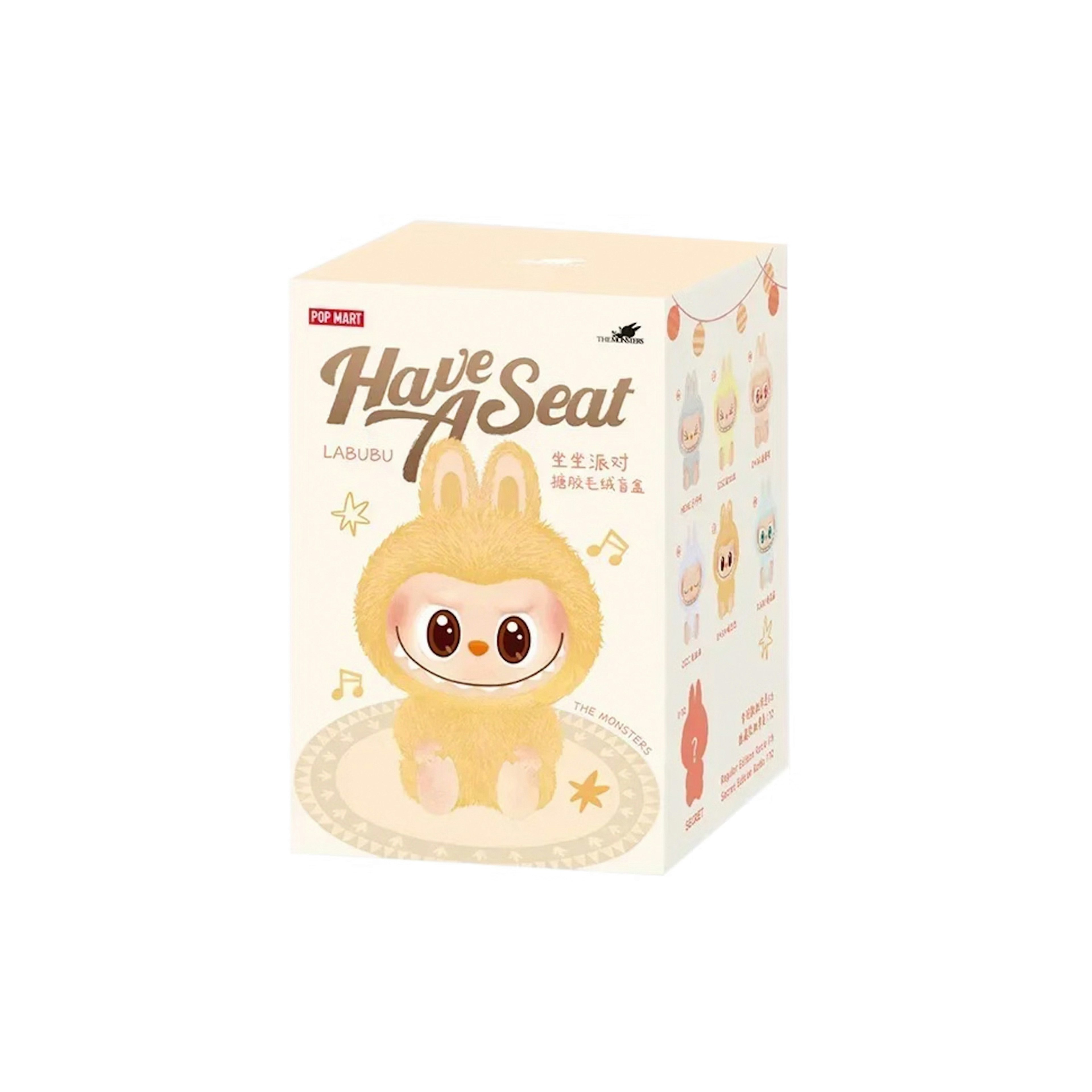 Pop Mart Labubu The Monsters Have a Seat QUQU Vinyl Plush