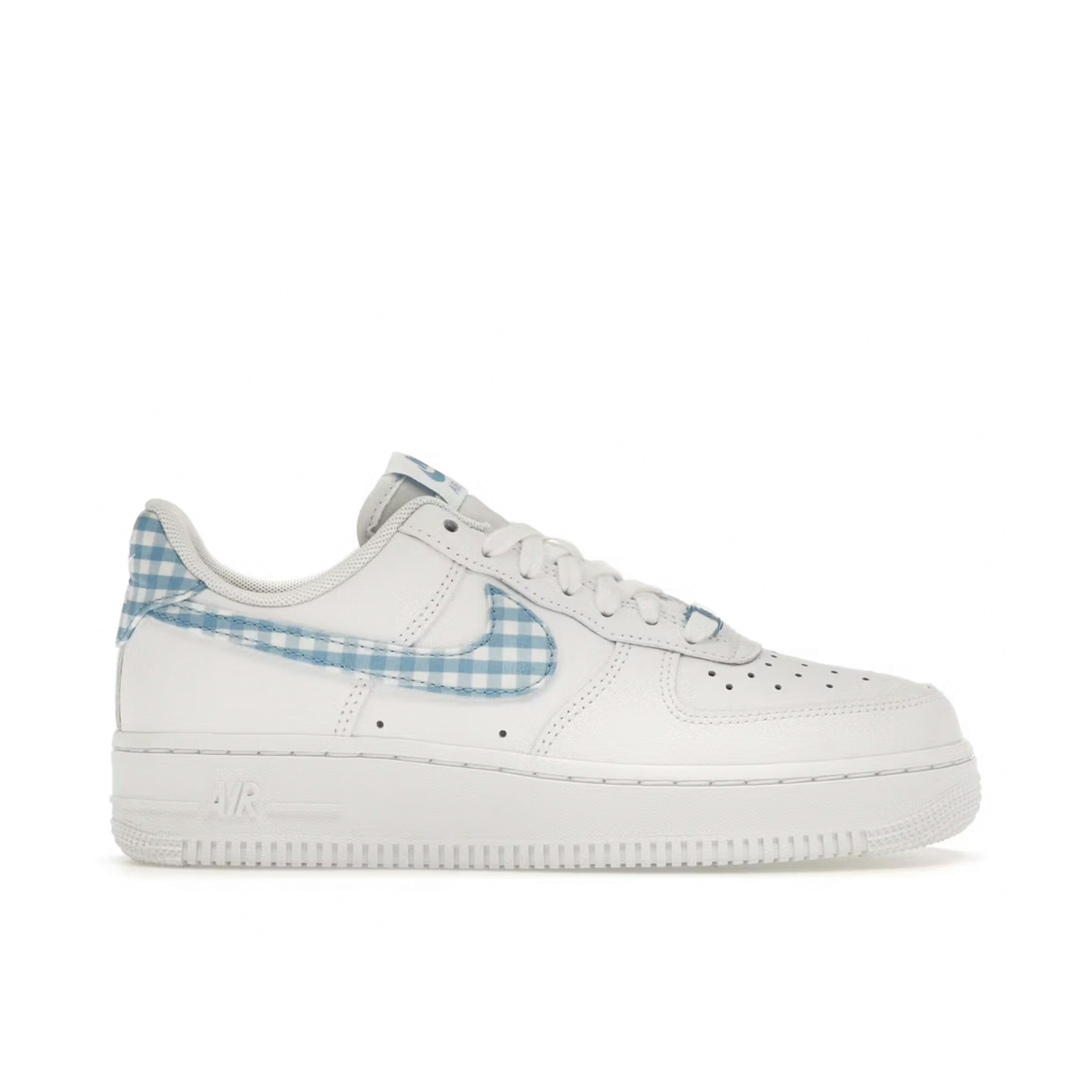 Nike Air Force 1 Low '07 Essential White University Blue Gingham