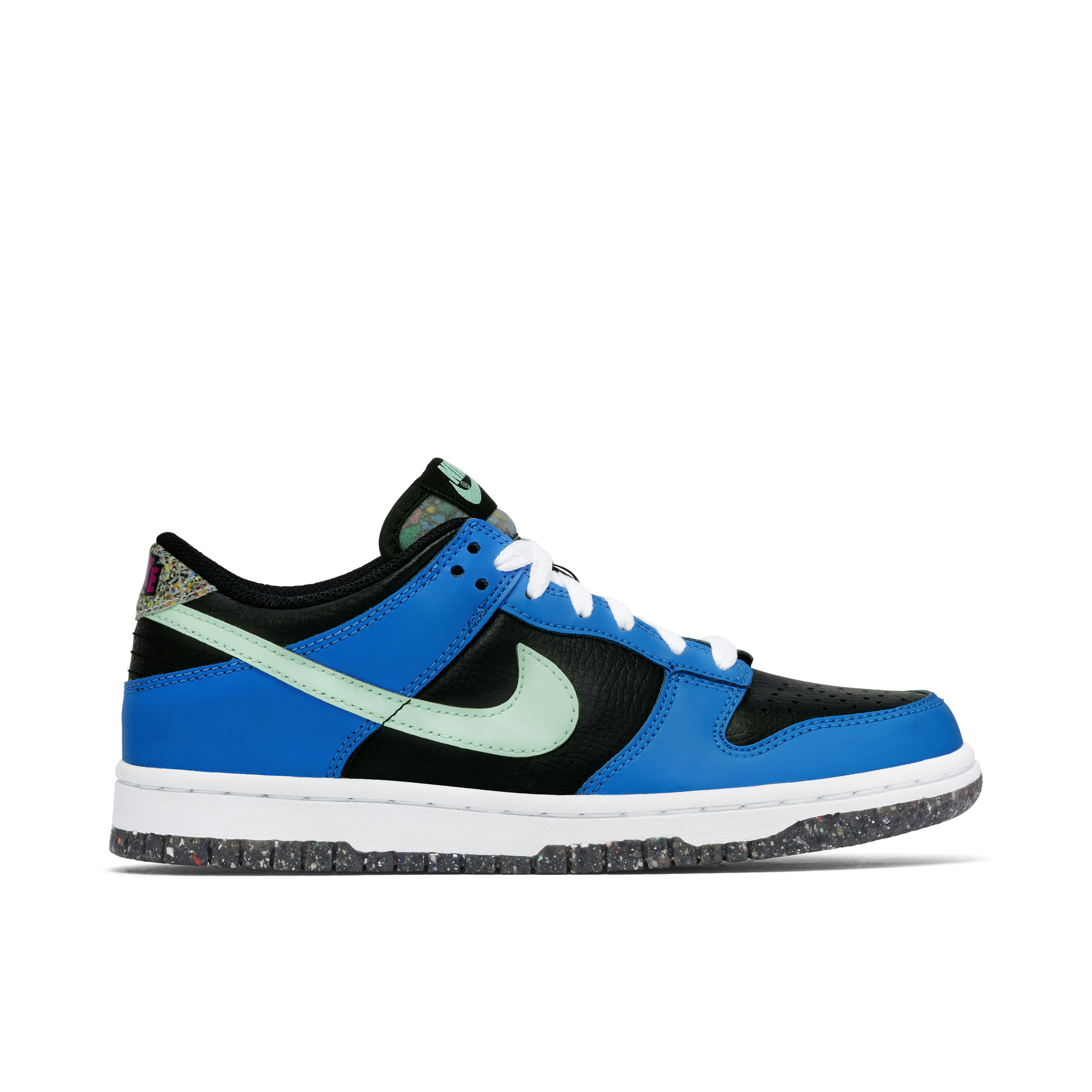 nike Details Dunk Low Crater Blue Aqua GS