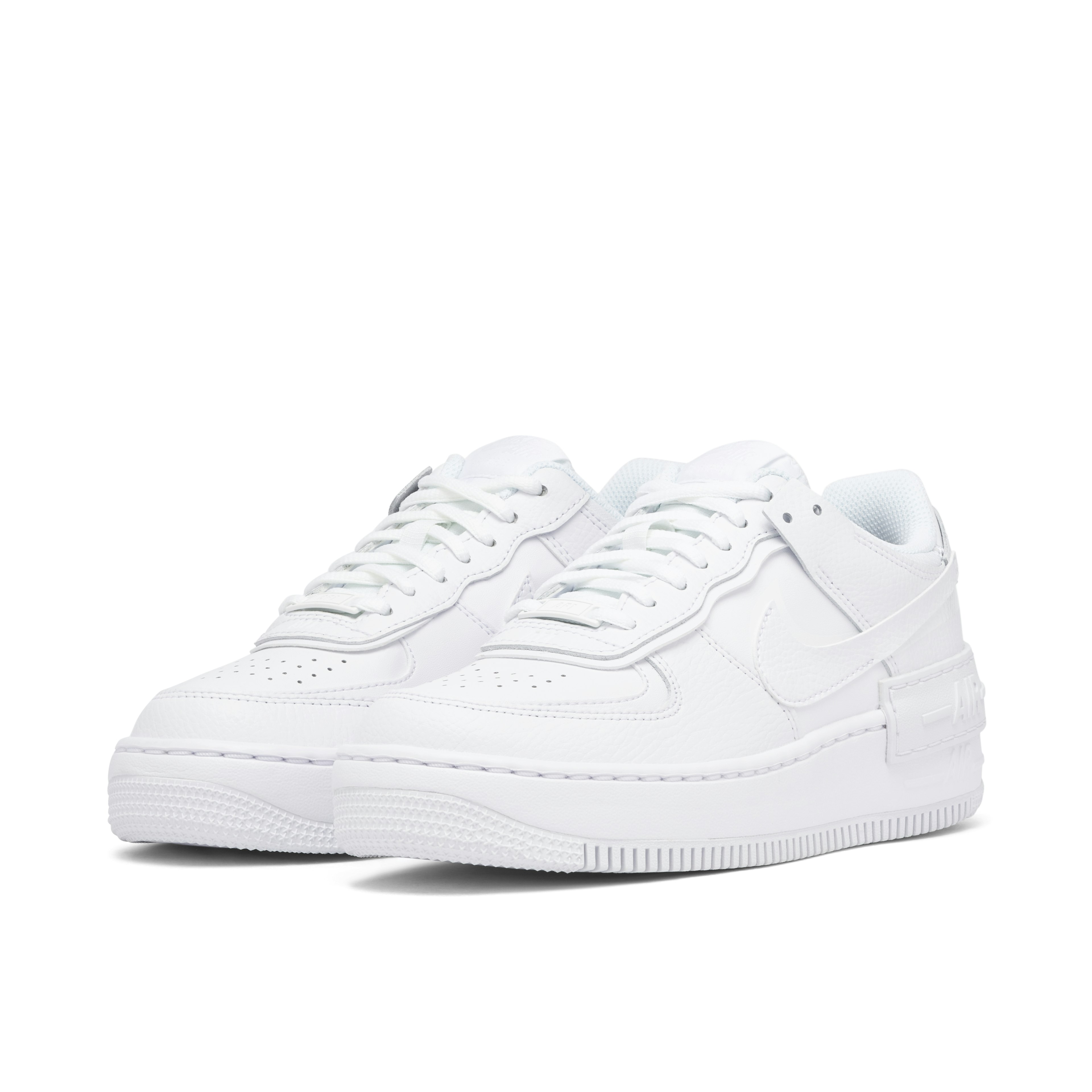 Nike Air Force 1 Shadow Triple White für Damen