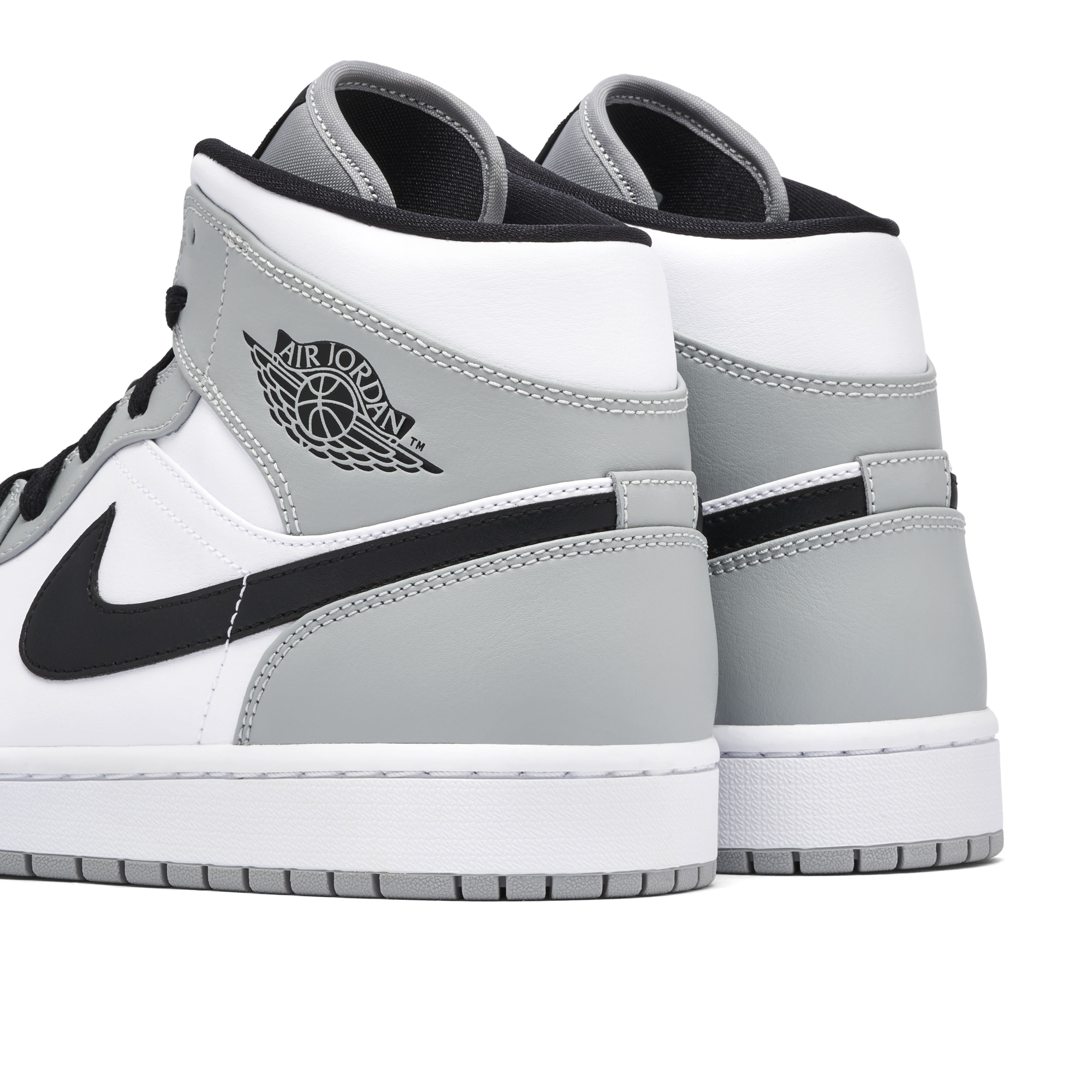 Nike air jordan 1 mid smoke grey best sale