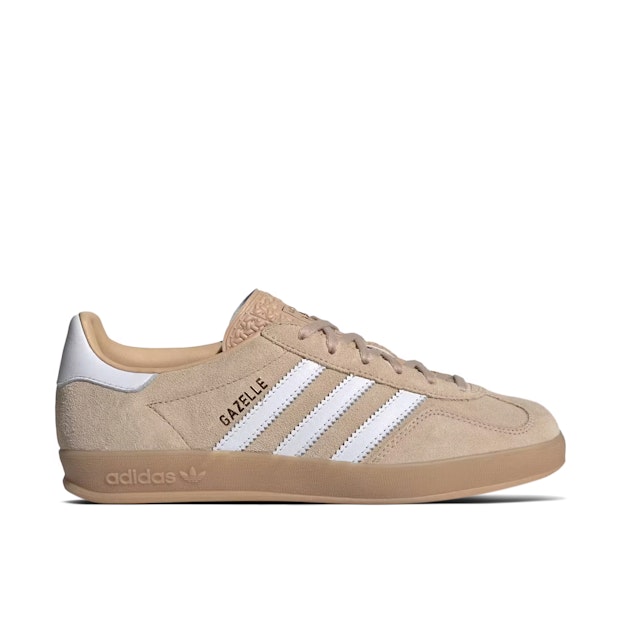Adidas Gazelle Indoor Magic Beige Womens IH5482 Laced
