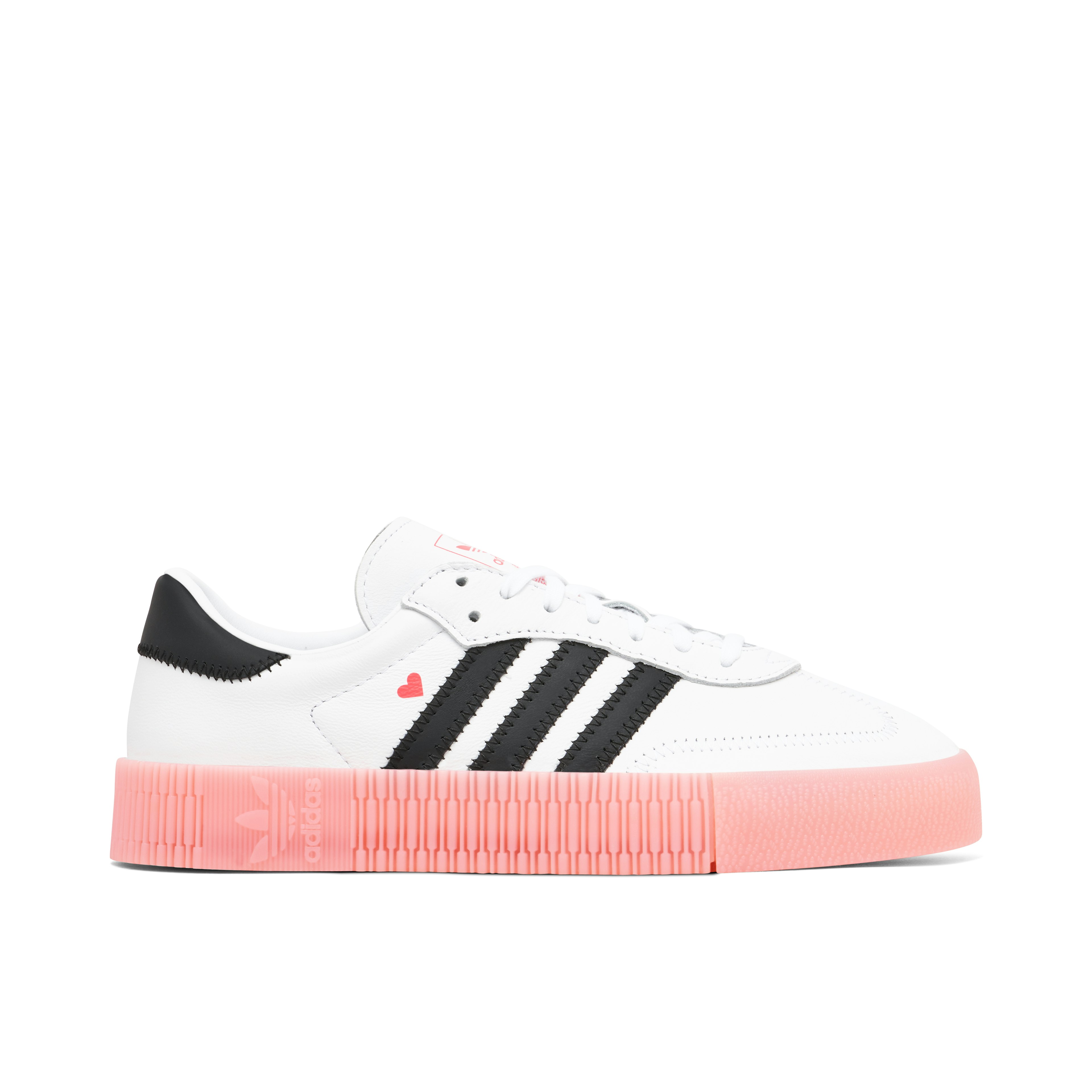 adidas Sambarose White Core Black Pink