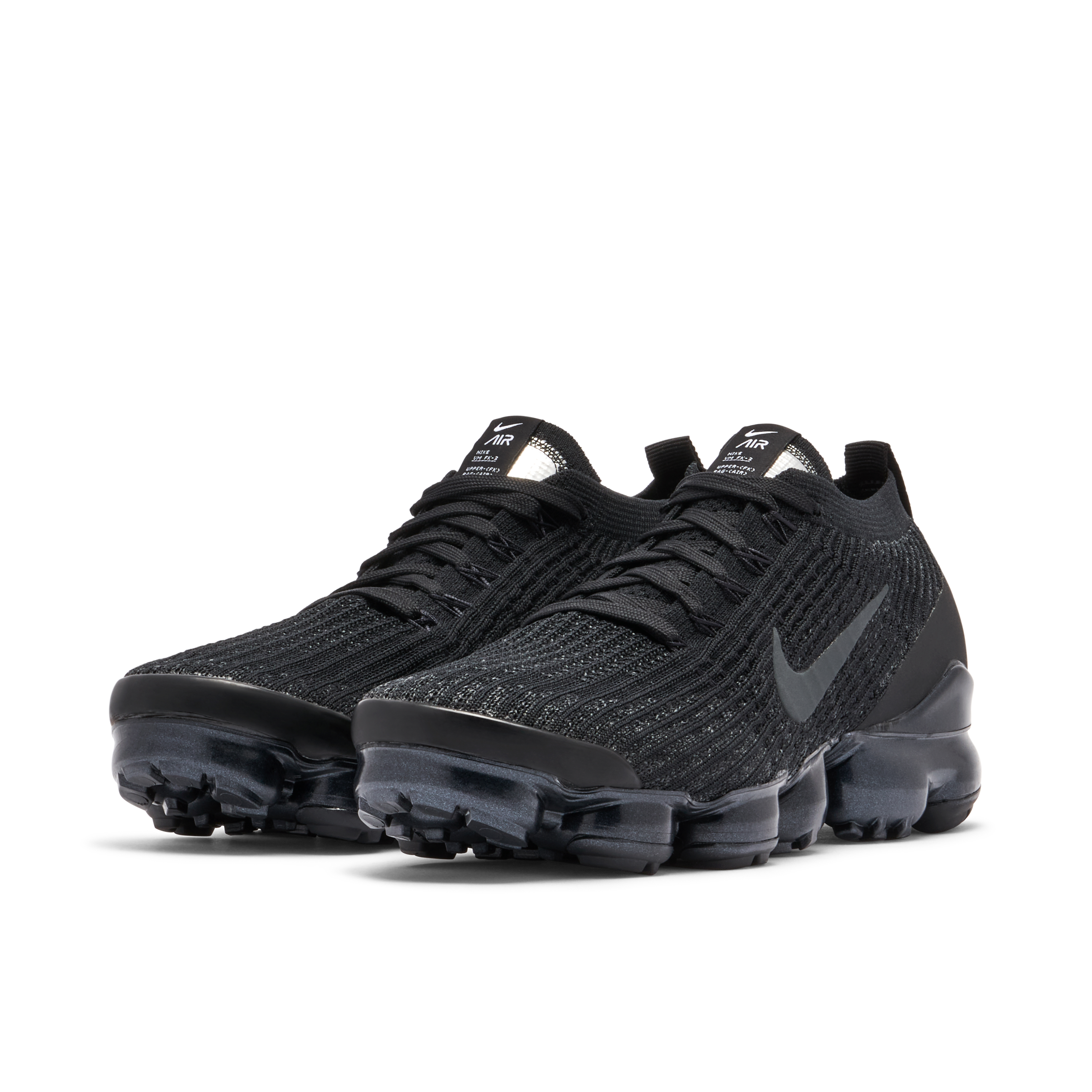 Black flyknit vapormax 3 on sale