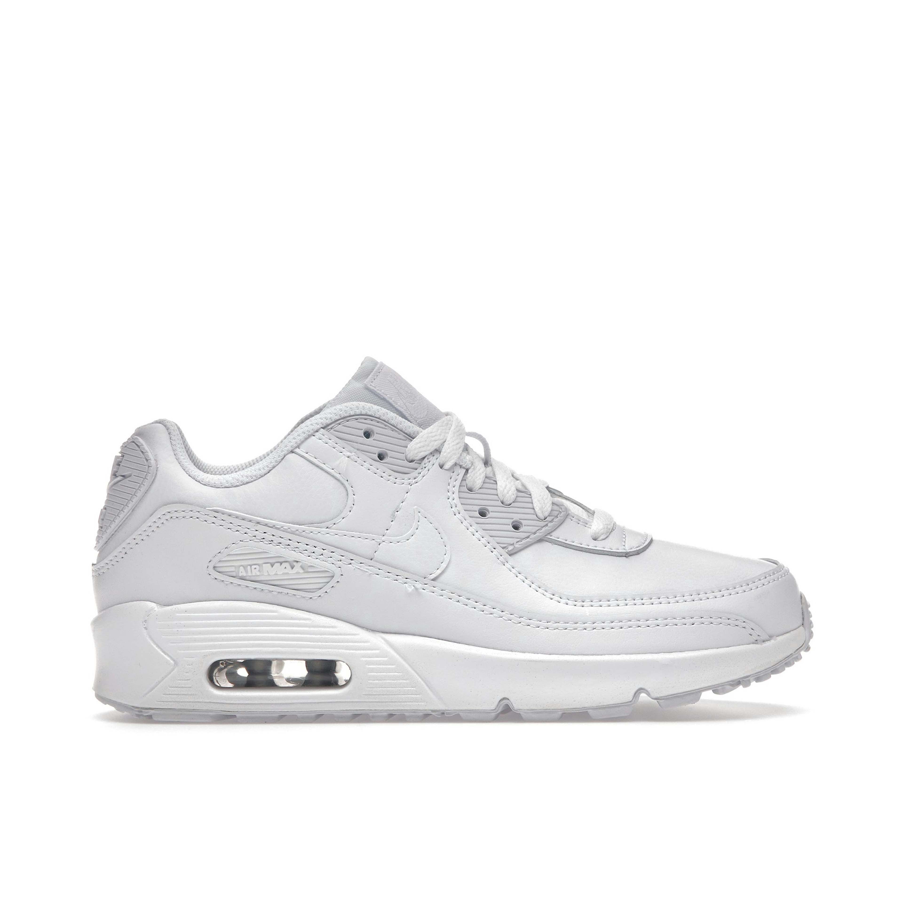 Nike Air Max 90 Recraft Triple White GS