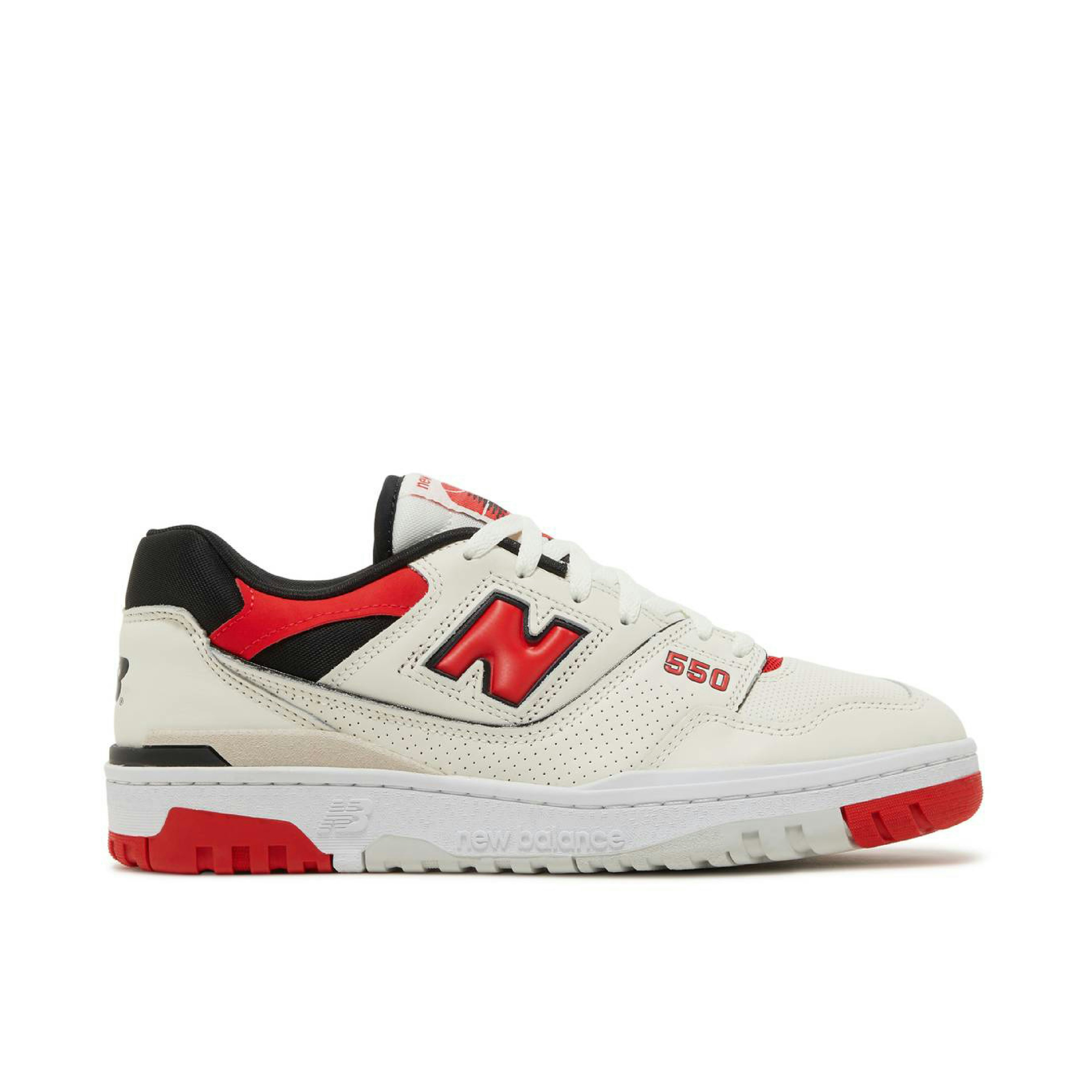 New Balance 550 Sea Salt True Red