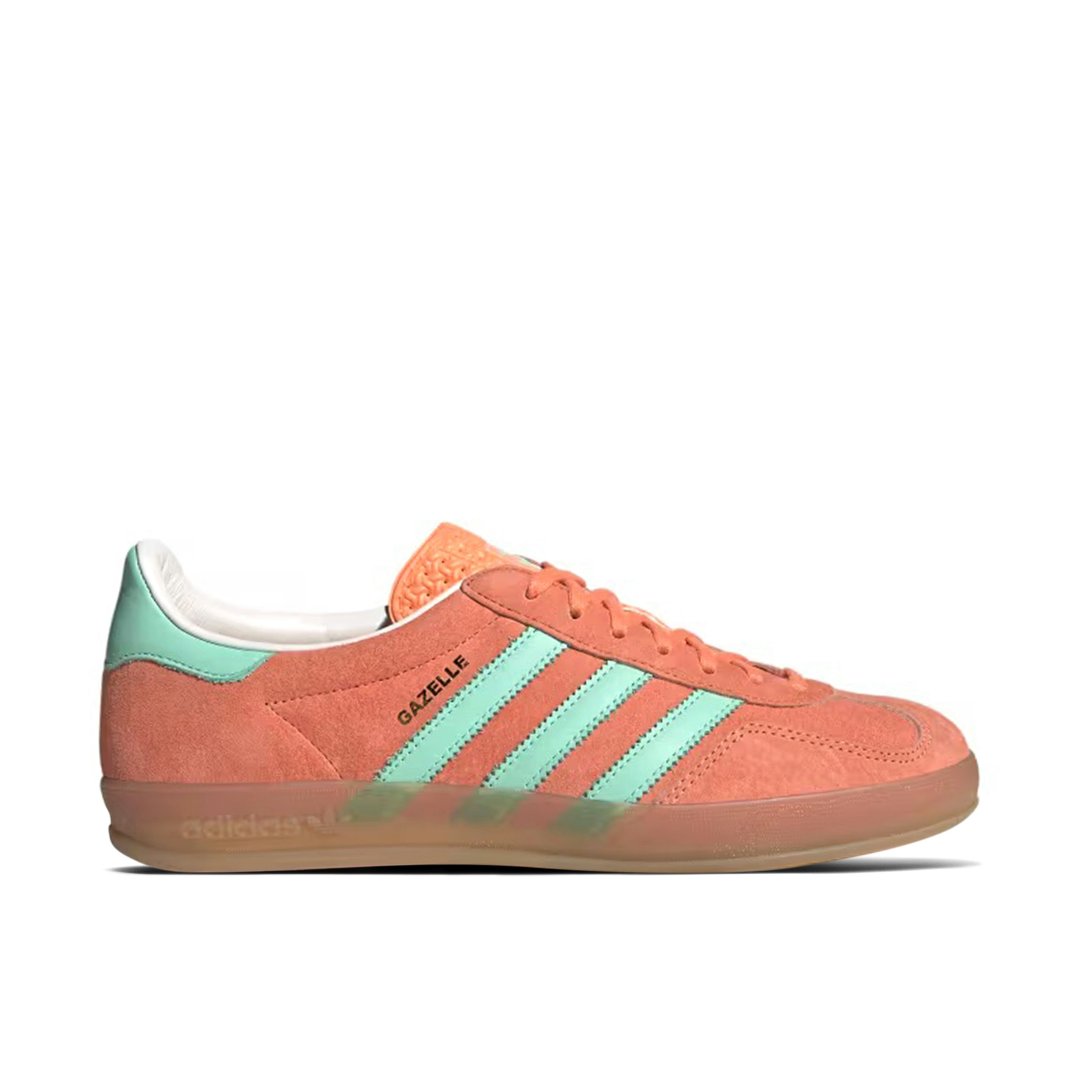 Adidas Gazelle Indoor Orange Clear Mint Femme