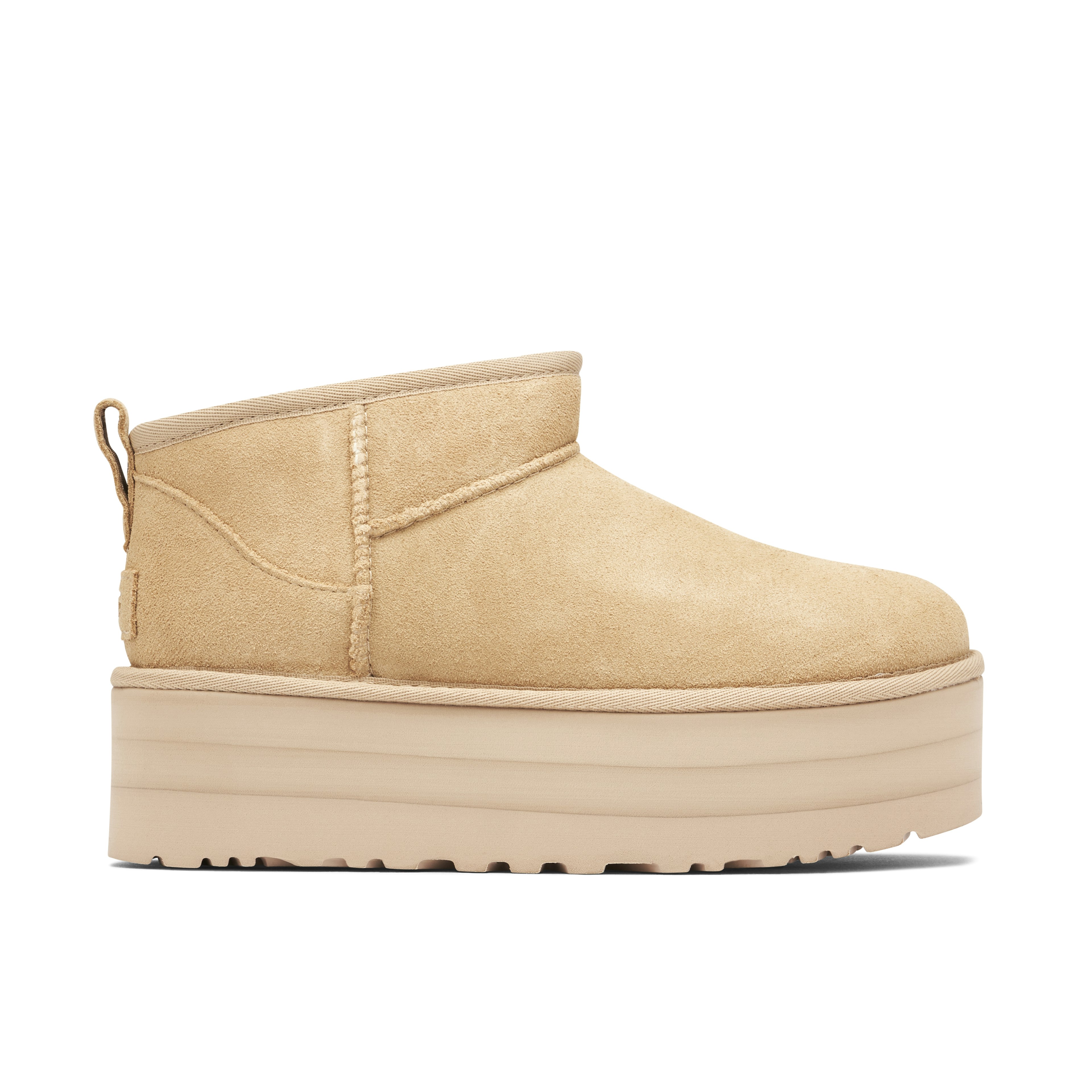 UGG Classic Ultra Mini Platform Brown Driftwood Femme