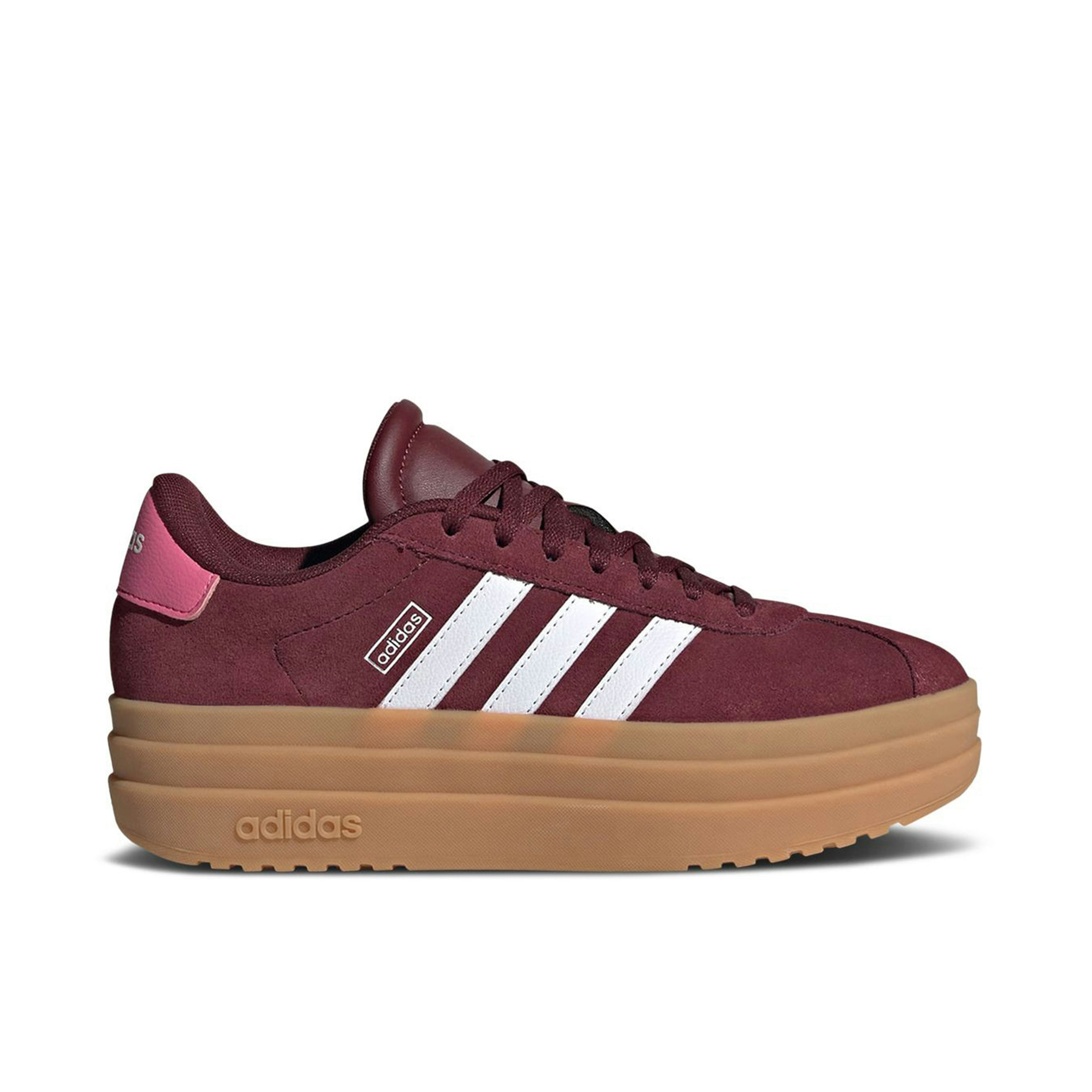 Adidas VL Court Bold Shadow Red Cloud White Pink Fusion GS