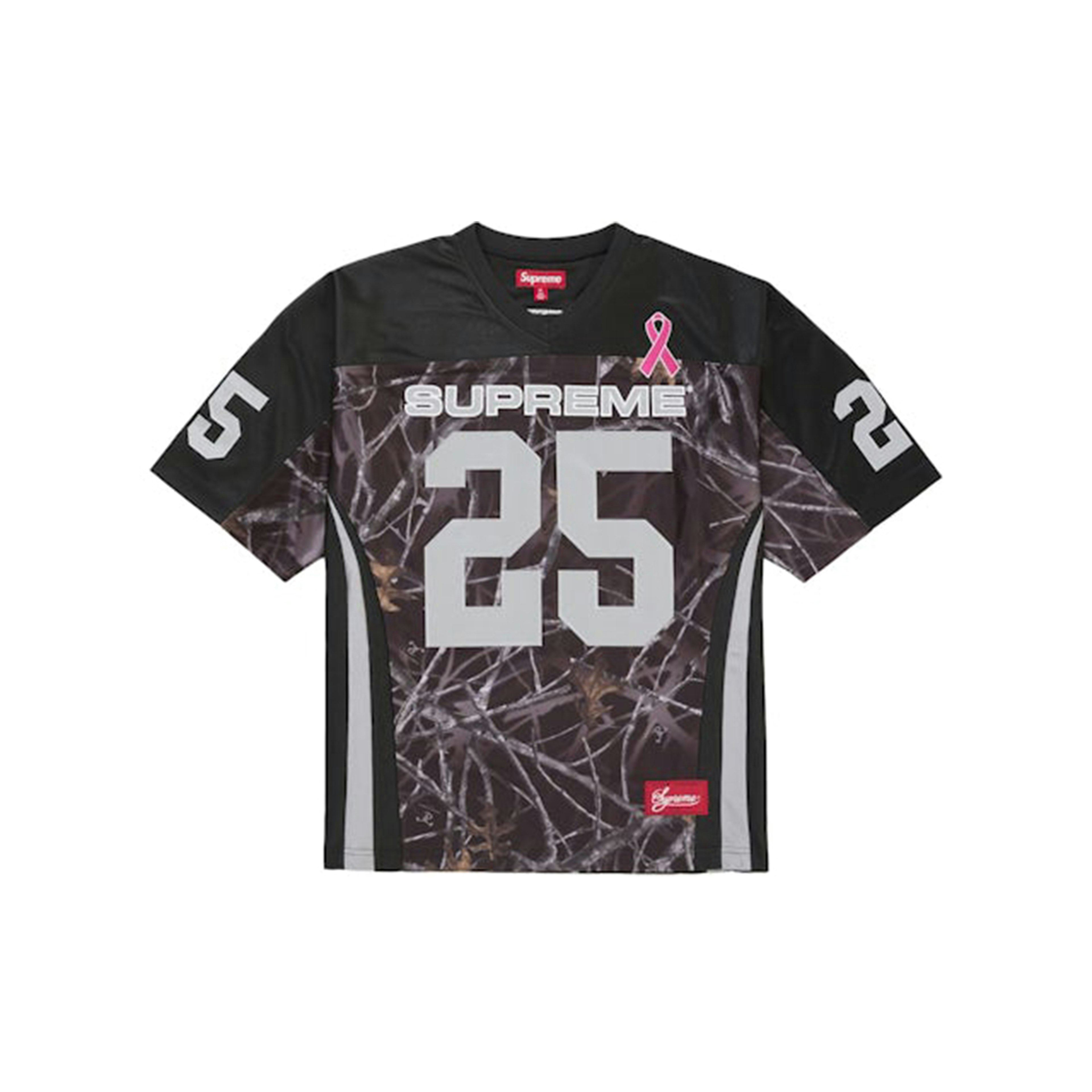 Supreme Breast Cancer Awareness Football Jersey Black