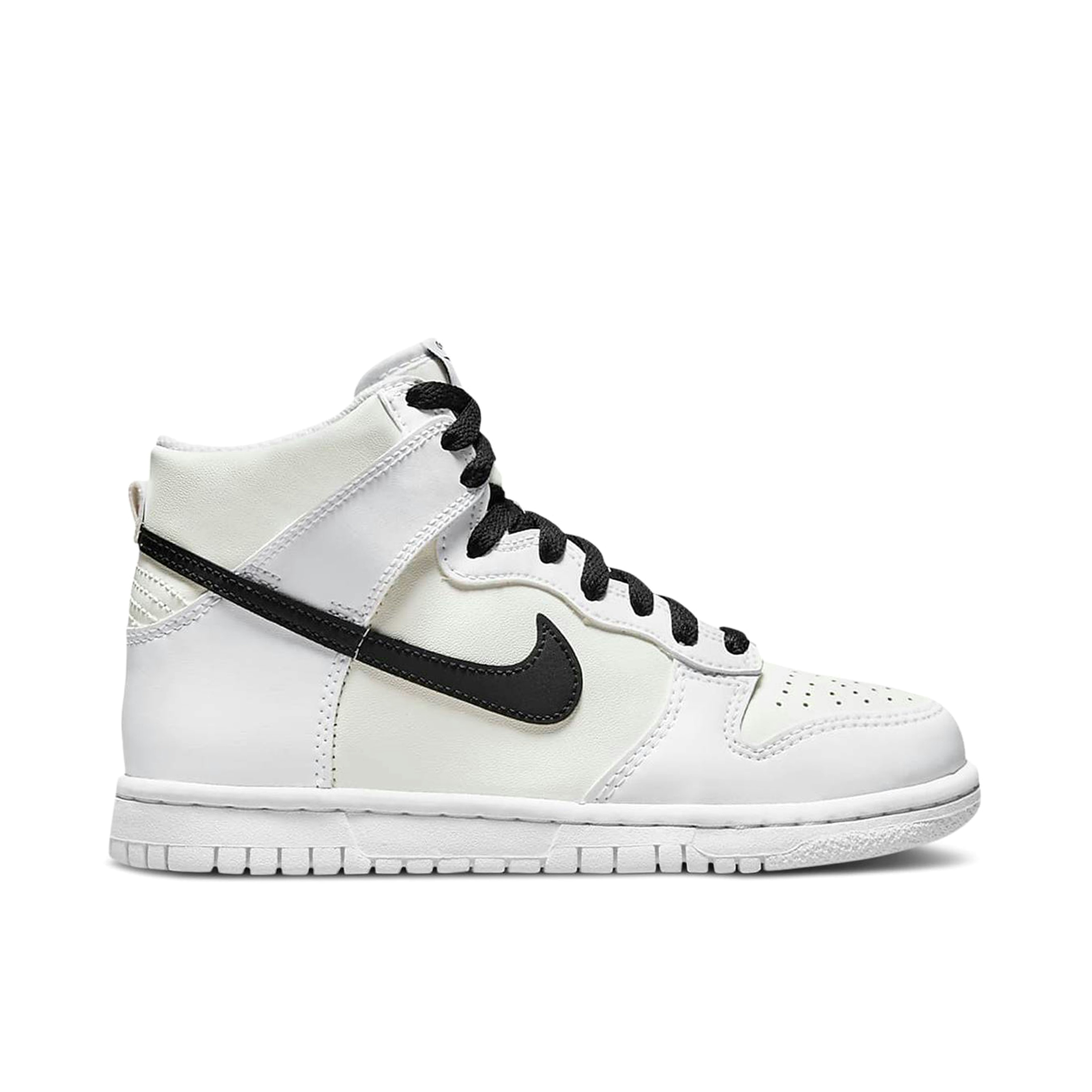 Nike Dunk High Sail White Black GS