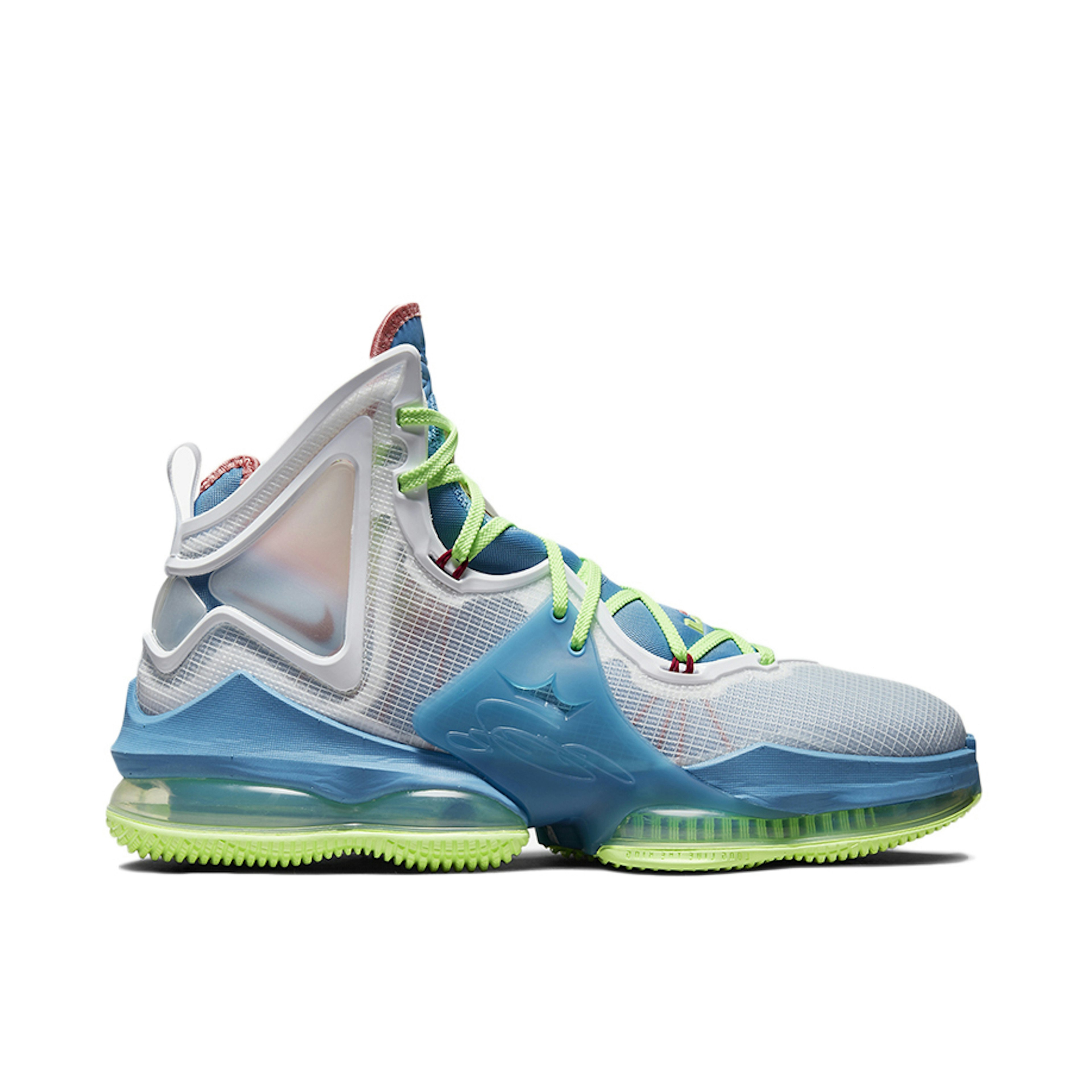 Nike LeBron 19 Dutch Blue Lime Glow