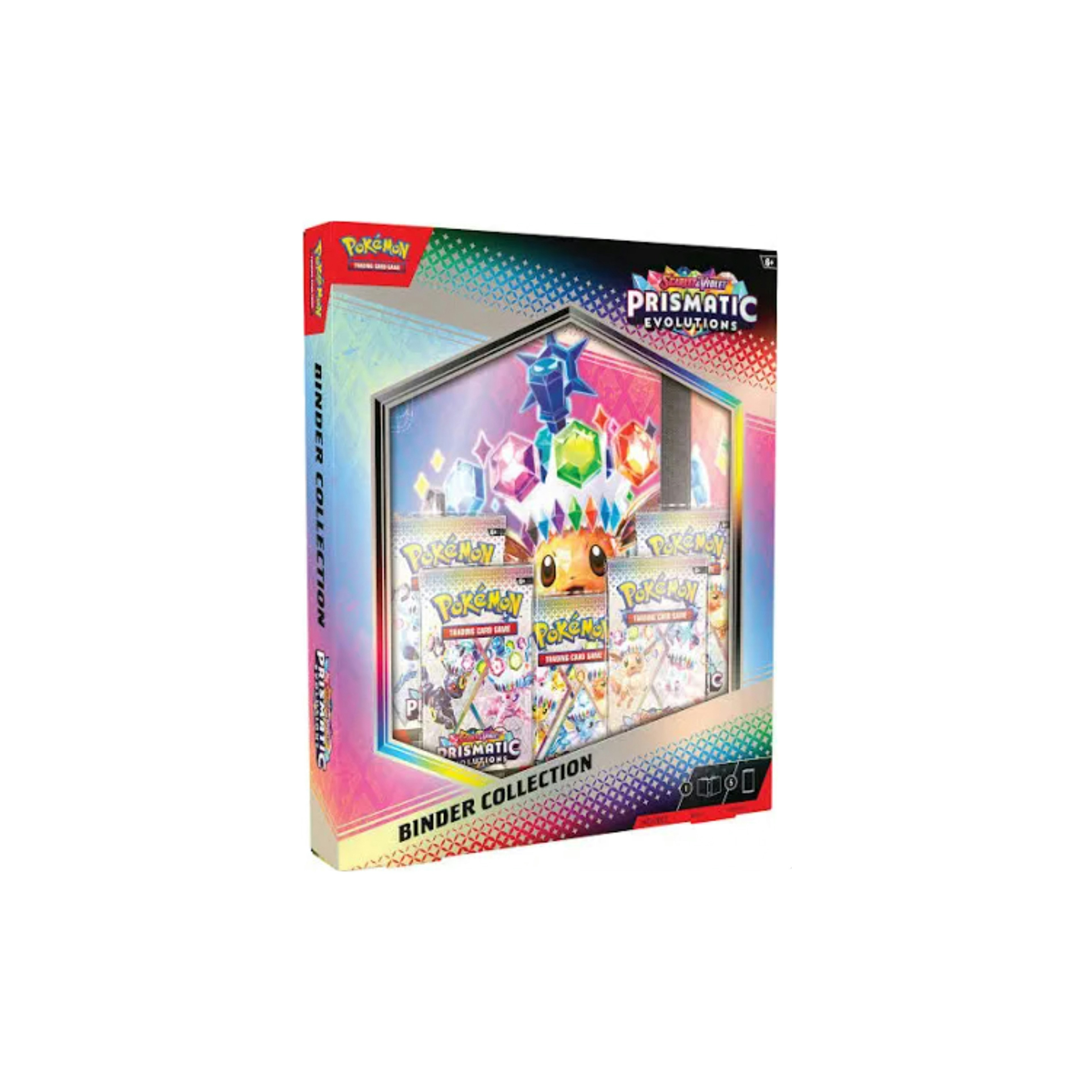 Pokémon Scarlet & Violet Prismatic Evolutions Binder Collection