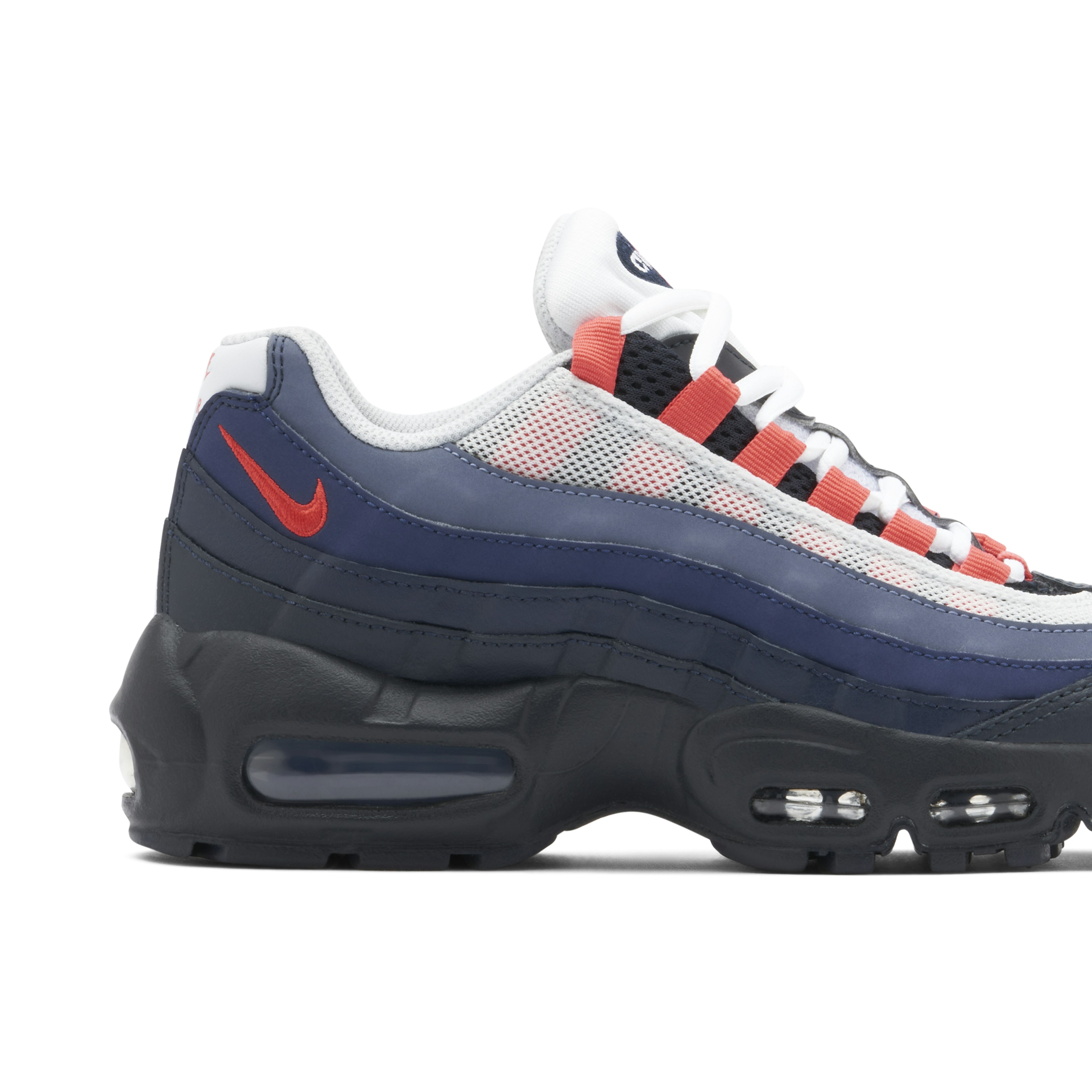 Nike Air Max 95 Recraft Dark Obsidian Track Red GS