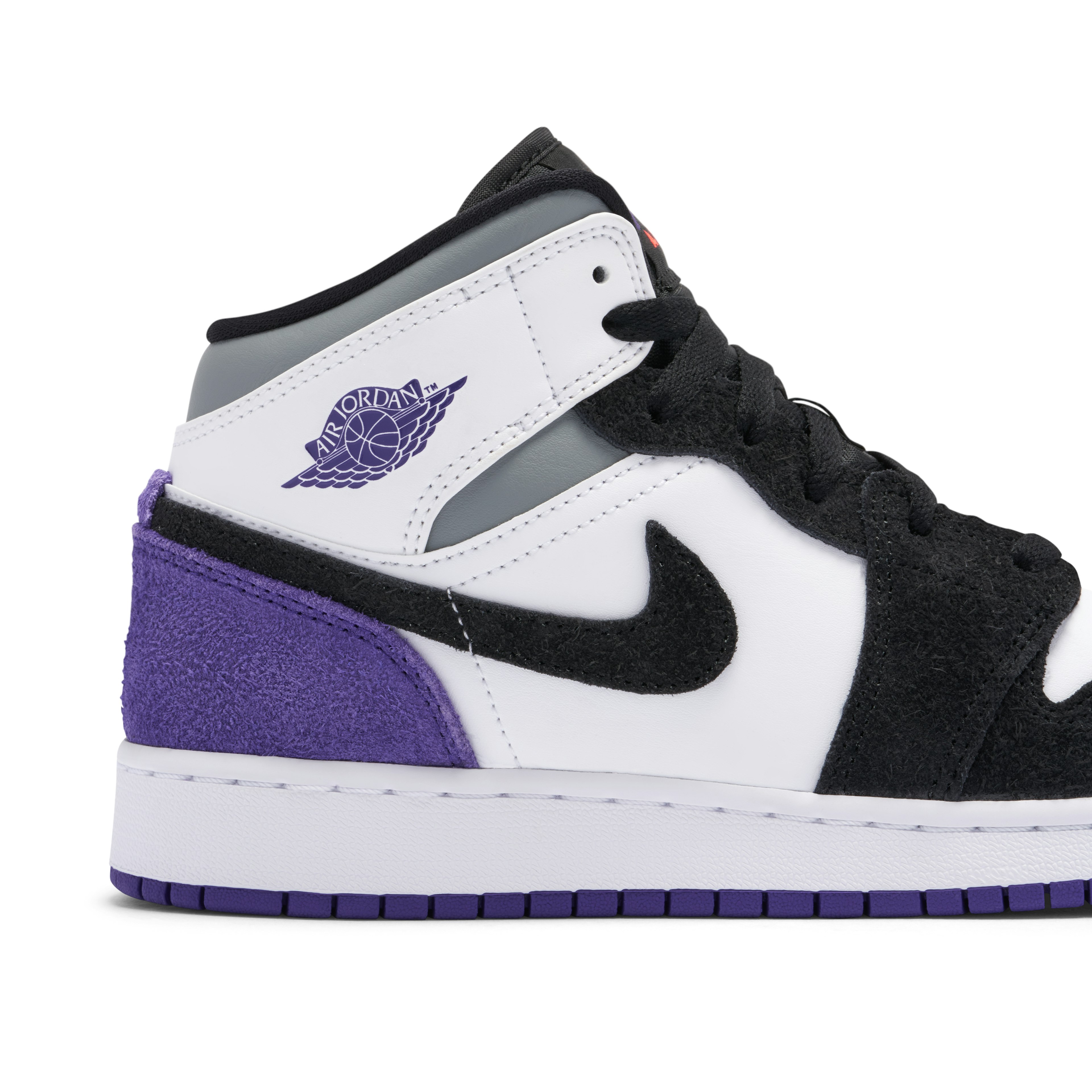 Air Jordan 1 Mid SE Purple GS