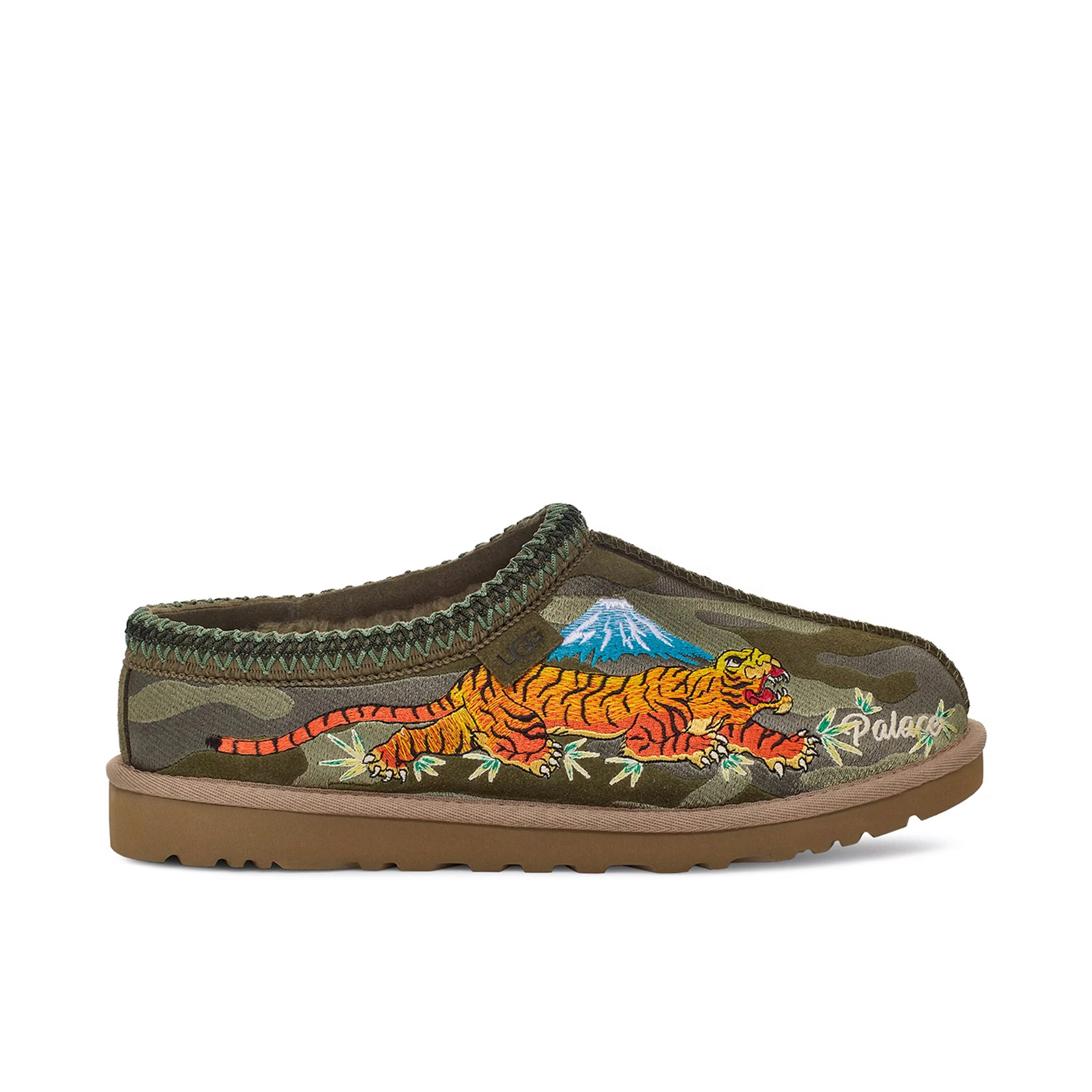 UGG Tasman Slipper x Palace Camouflage Green