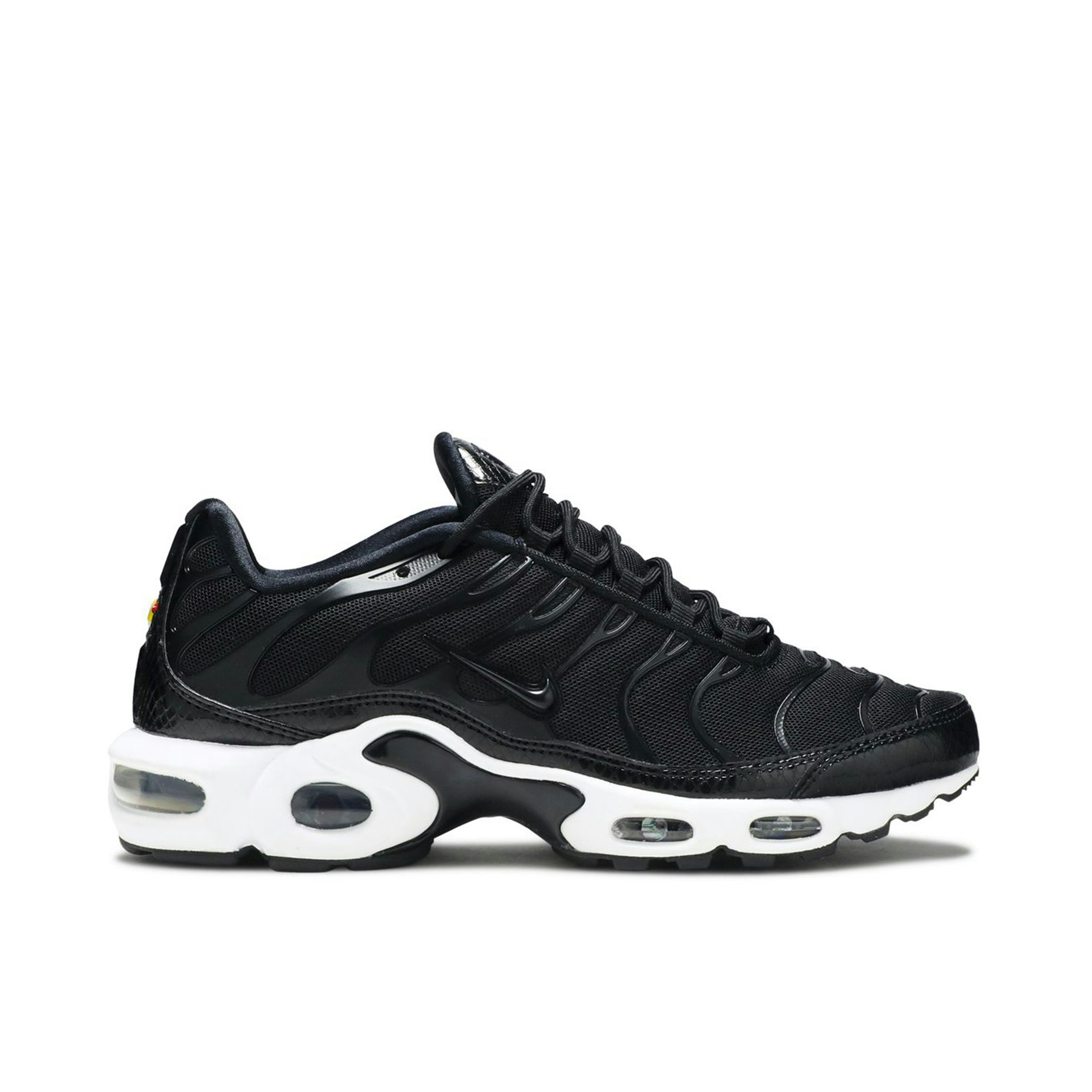 Nike Air Max Plus SE Black Snakeskin White Womens