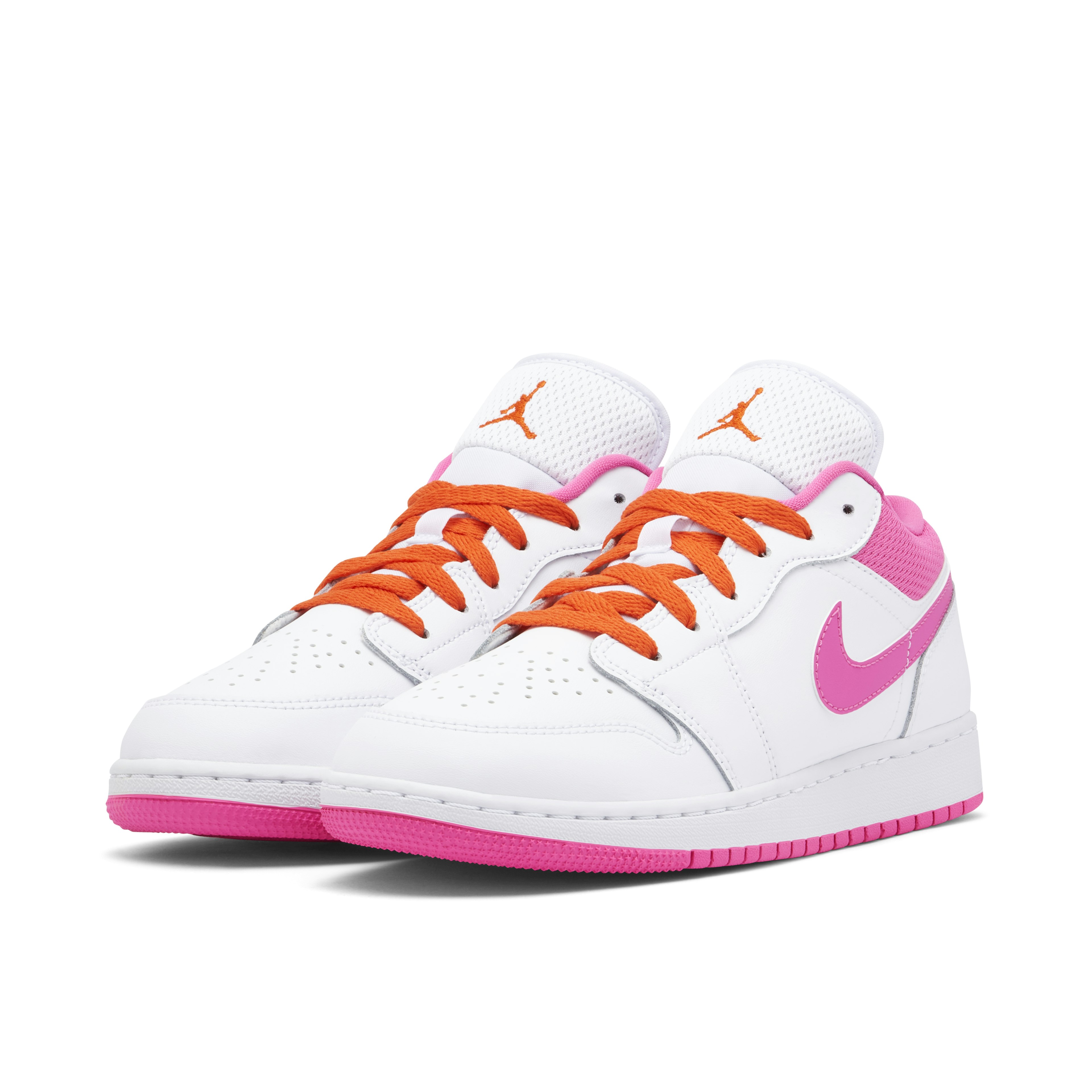 Air Jordan 1 Low White Pinksicle GS