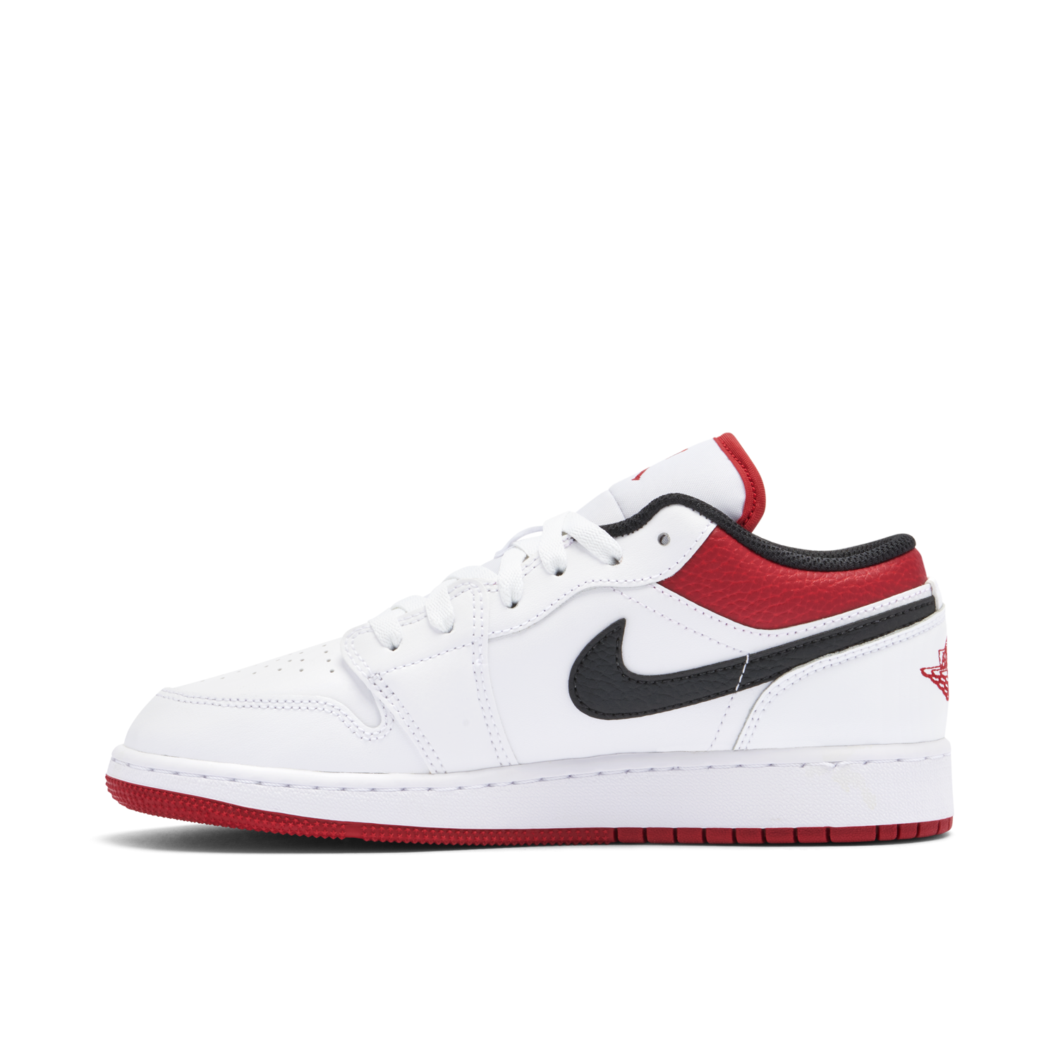 Air Jordan 1 Low White Gym Red GS