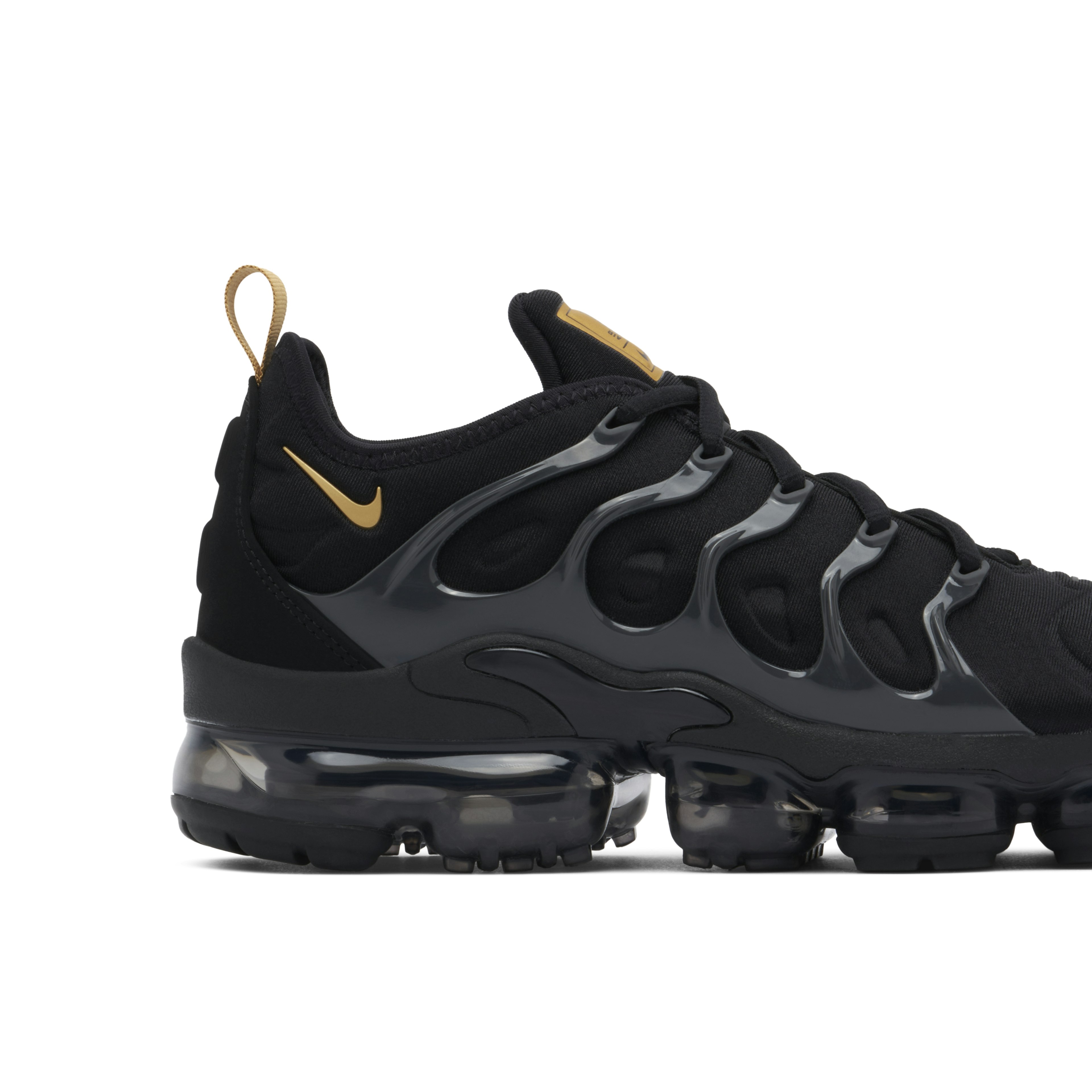 Nike Air VaporMax Plus Black Metallic Gold