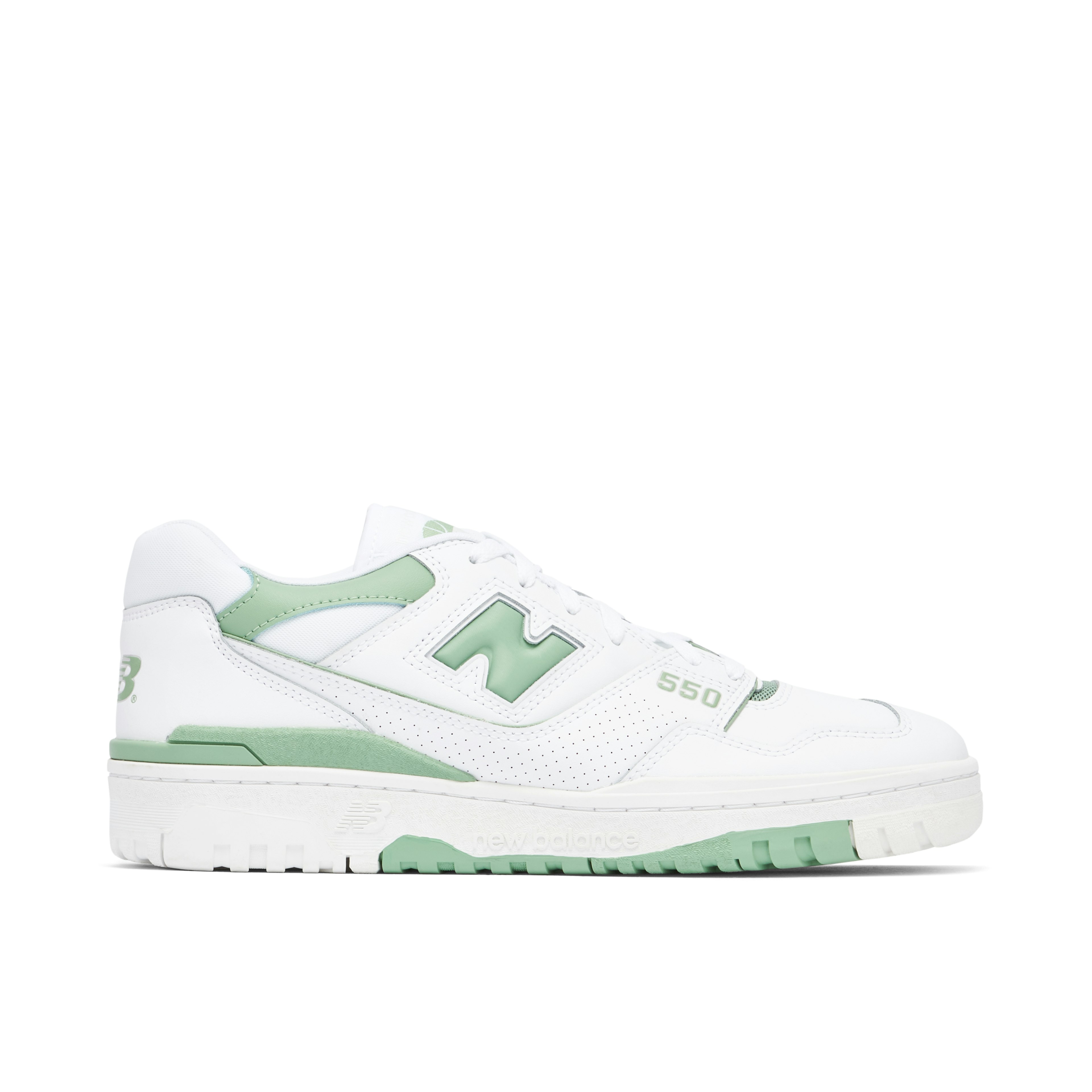 New Balance 550 White Mint Green