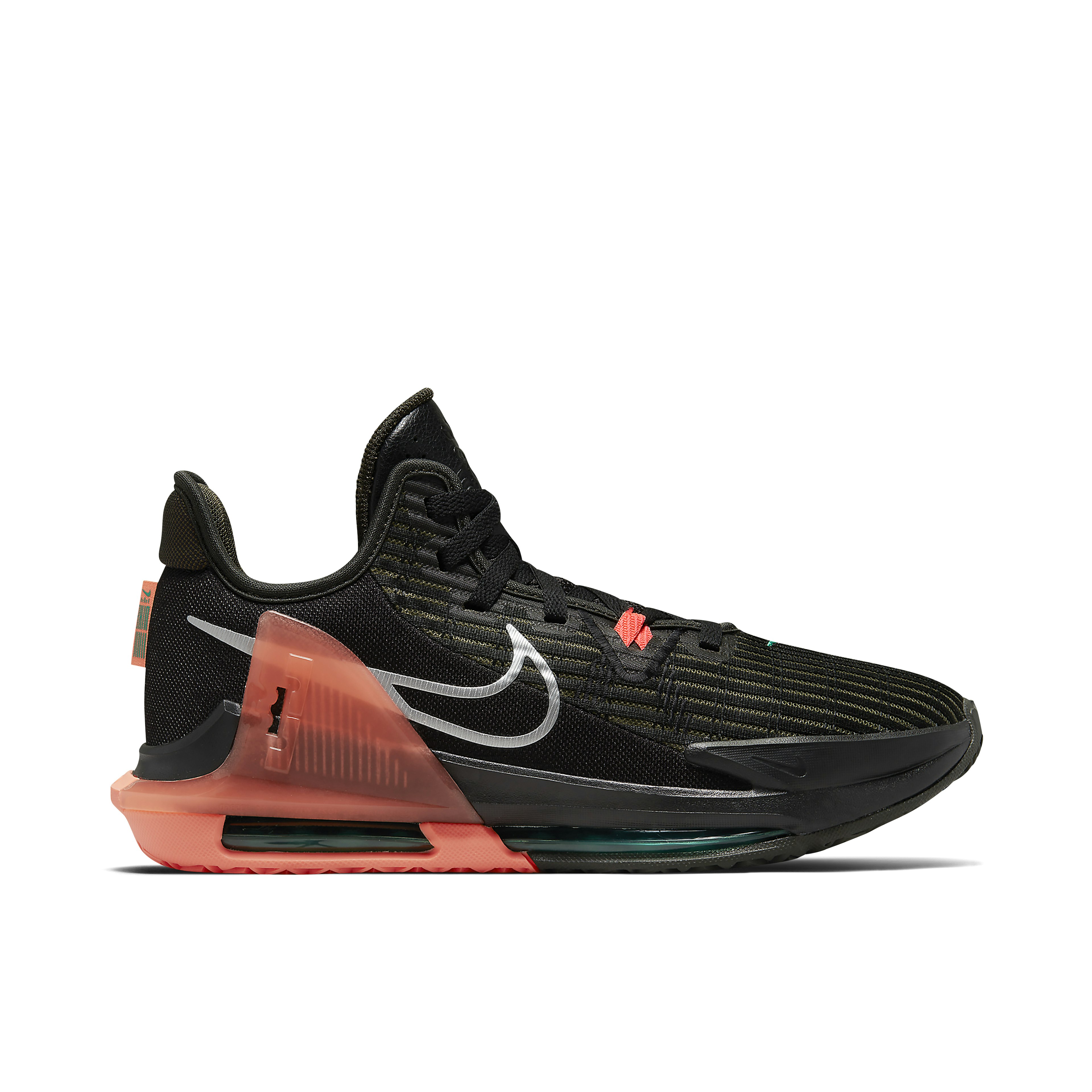 Nike LeBron Witness 6 Black Crimson Pulse