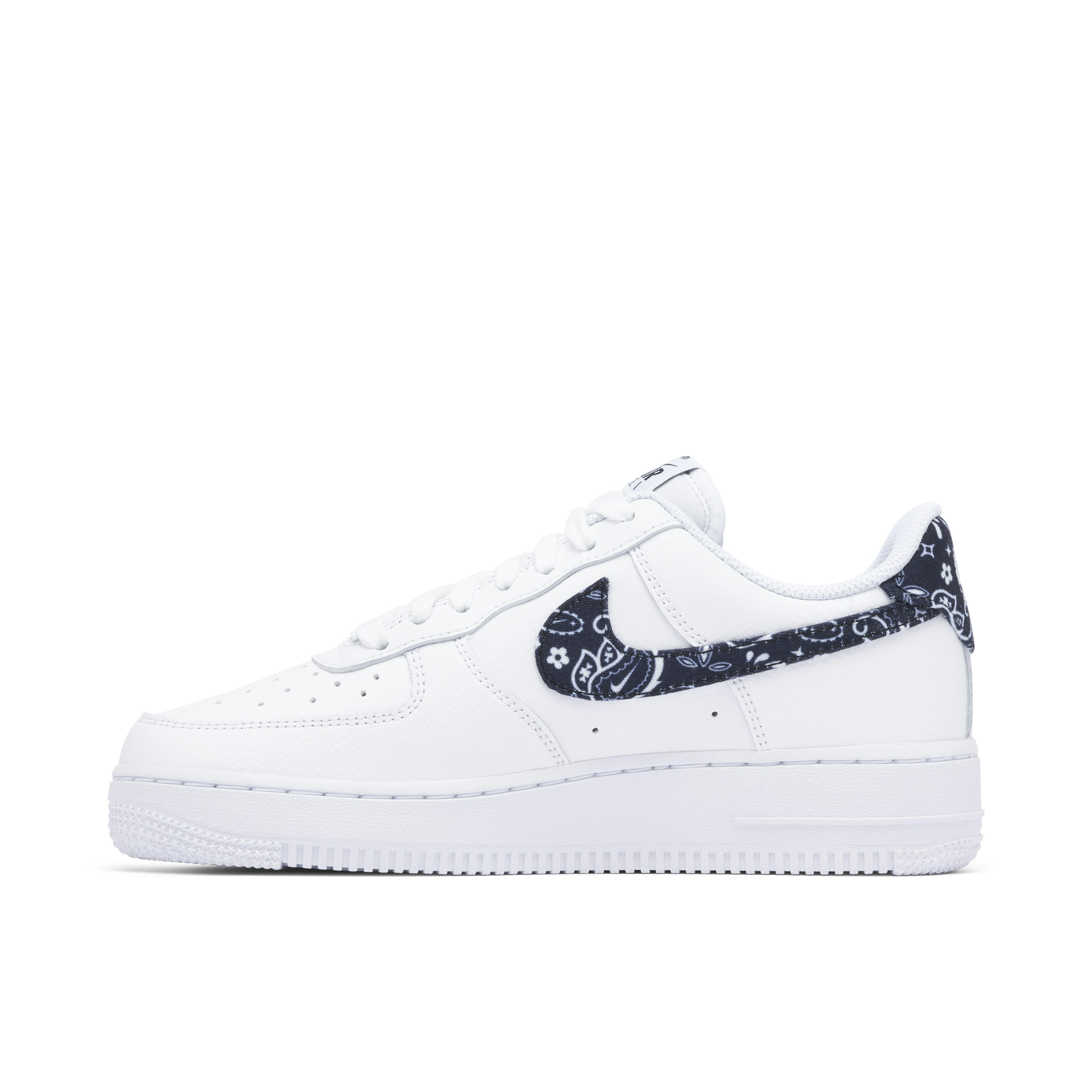 Nike Air Force 1 Low 07 White Black Paisley für Damen