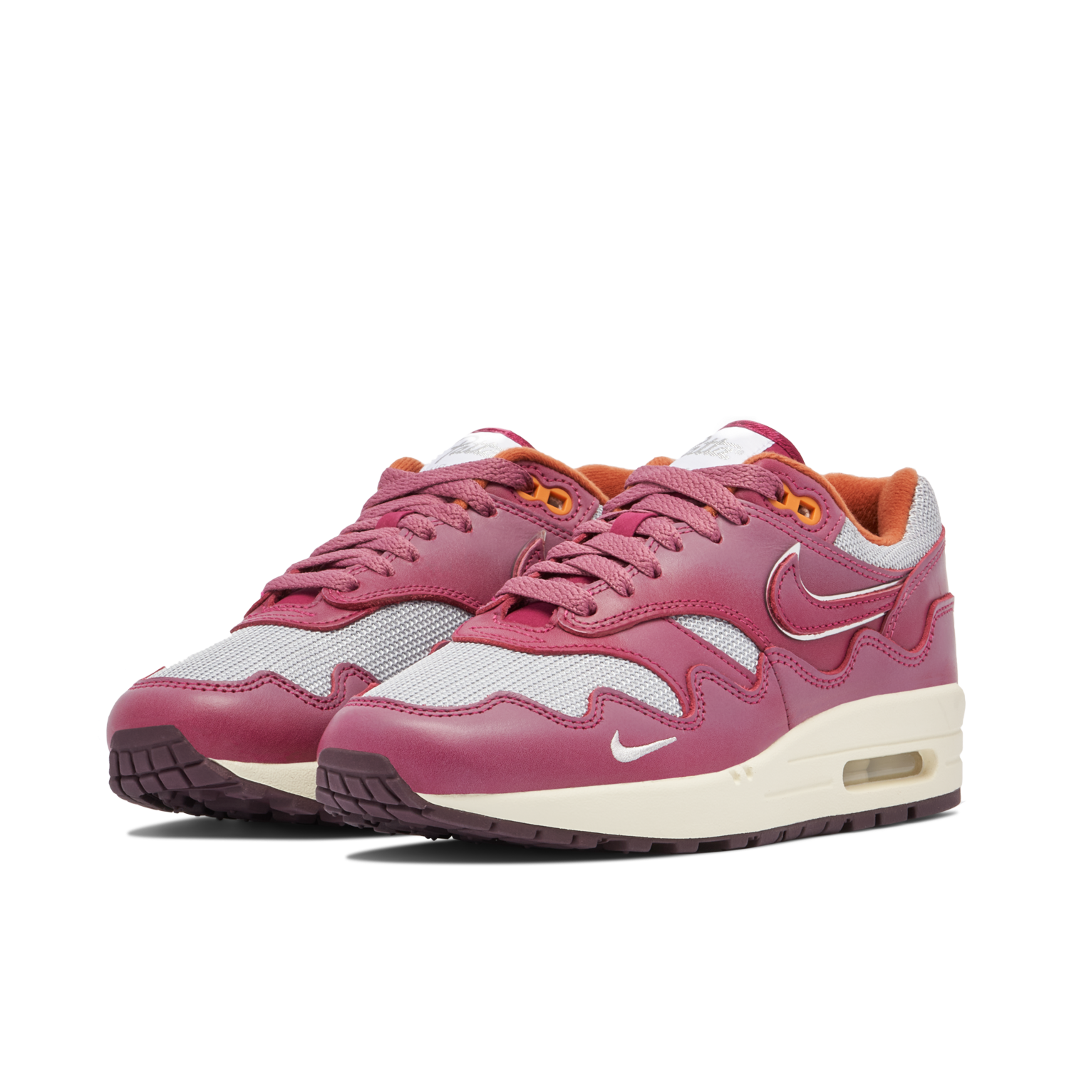 Air max 1 burgundy sales