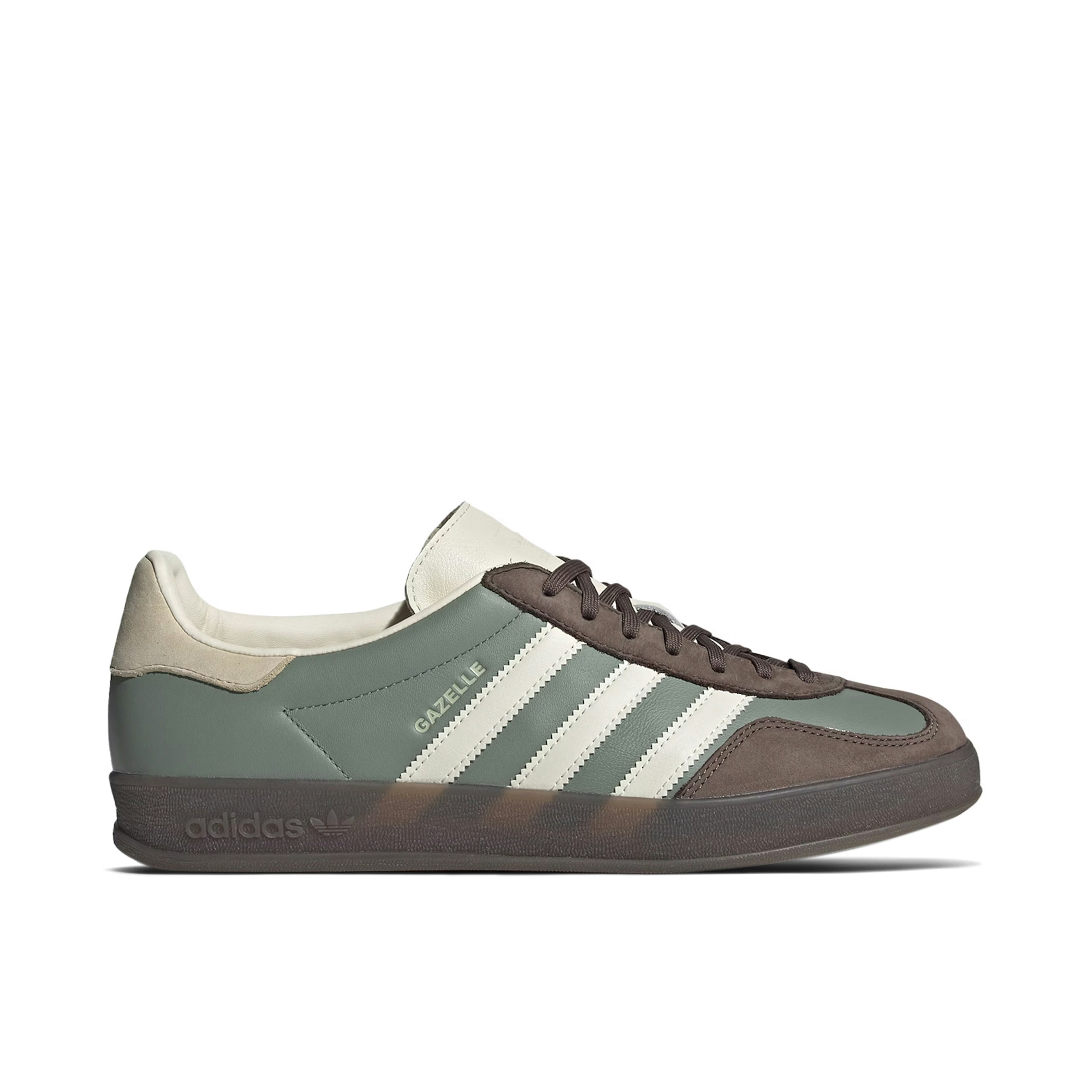 Adidas Gazelle Indoor Silver Green Earth Strata