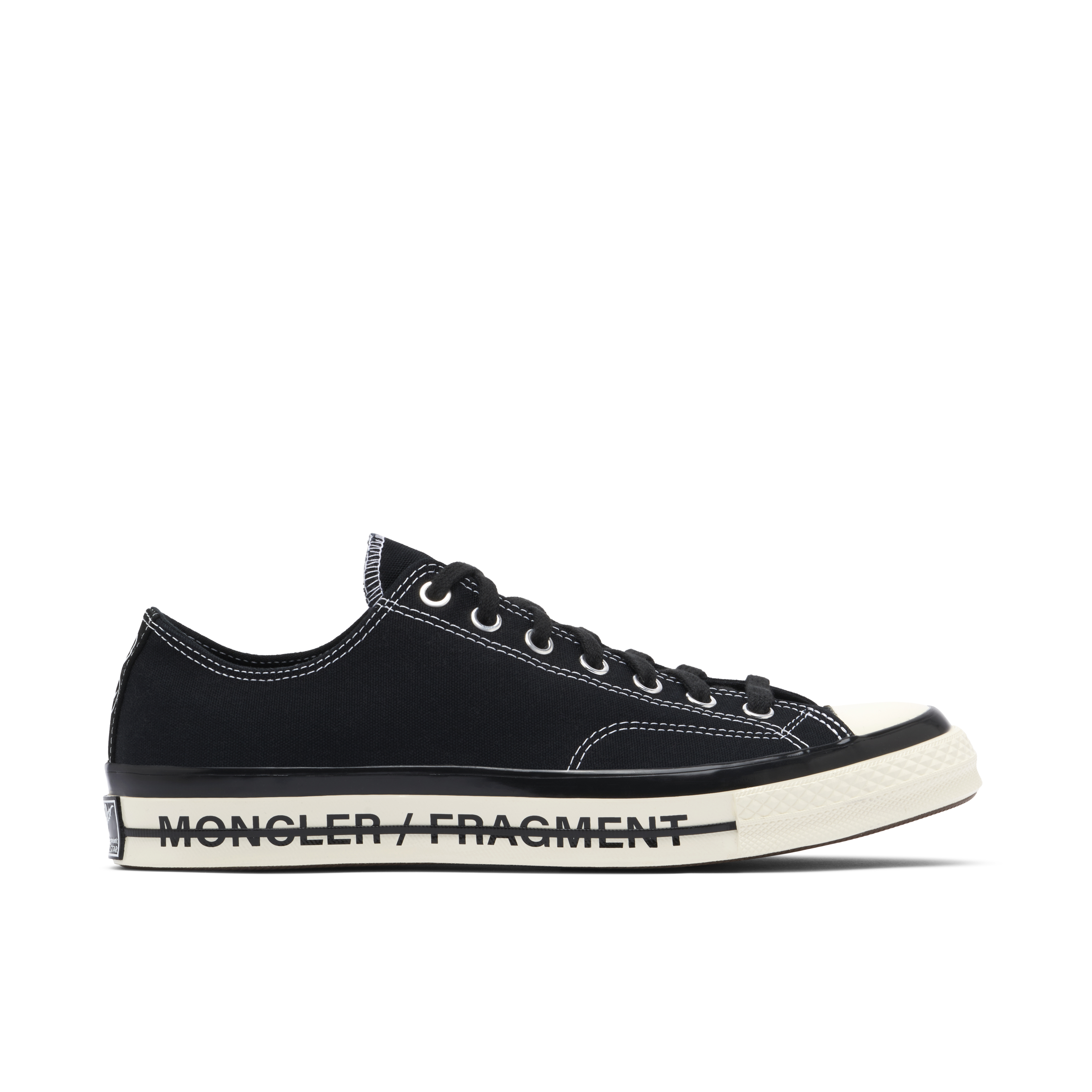 Converse Chuck Taylor All-Star 70 x Moncler x Fragment Black | 172320C |  Laced