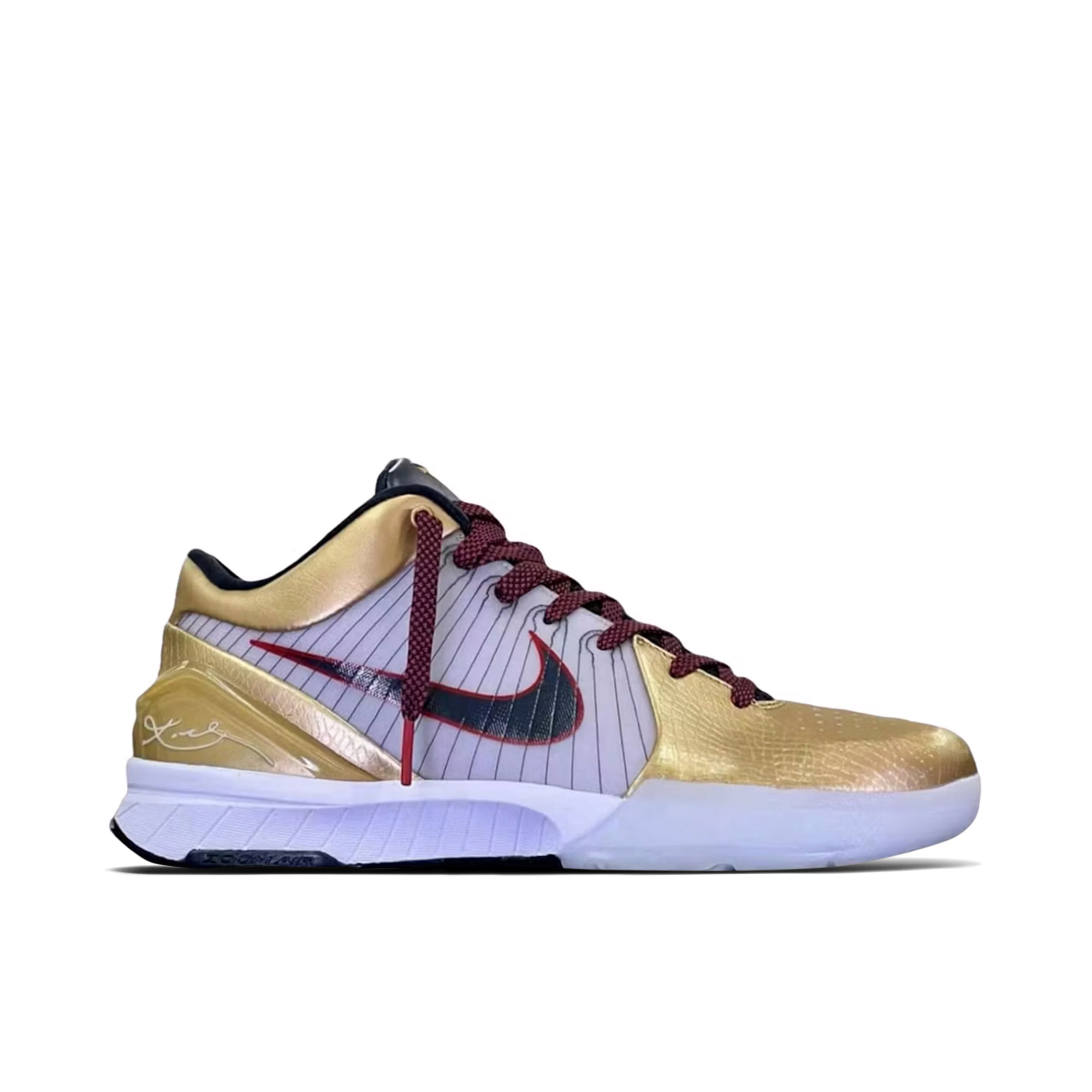 Nike Kobe 4 Gold Medal 2024 Excellent Condition! Brand New! Nike Kobe 4 Protro Gold Medal (2024) Perfect Timing Since  main image 3